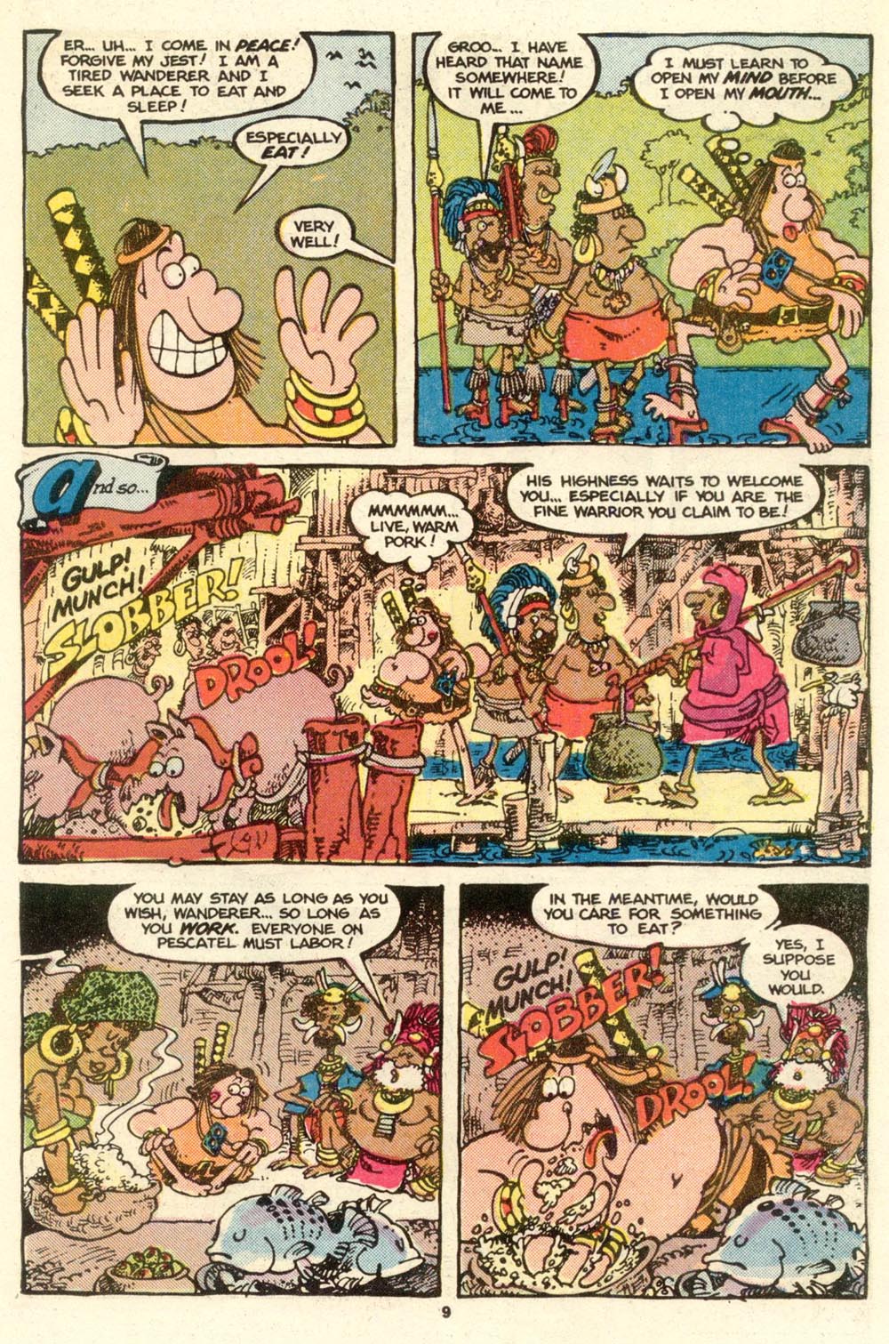 Read online Sergio Aragonés Groo the Wanderer comic -  Issue #17 - 9