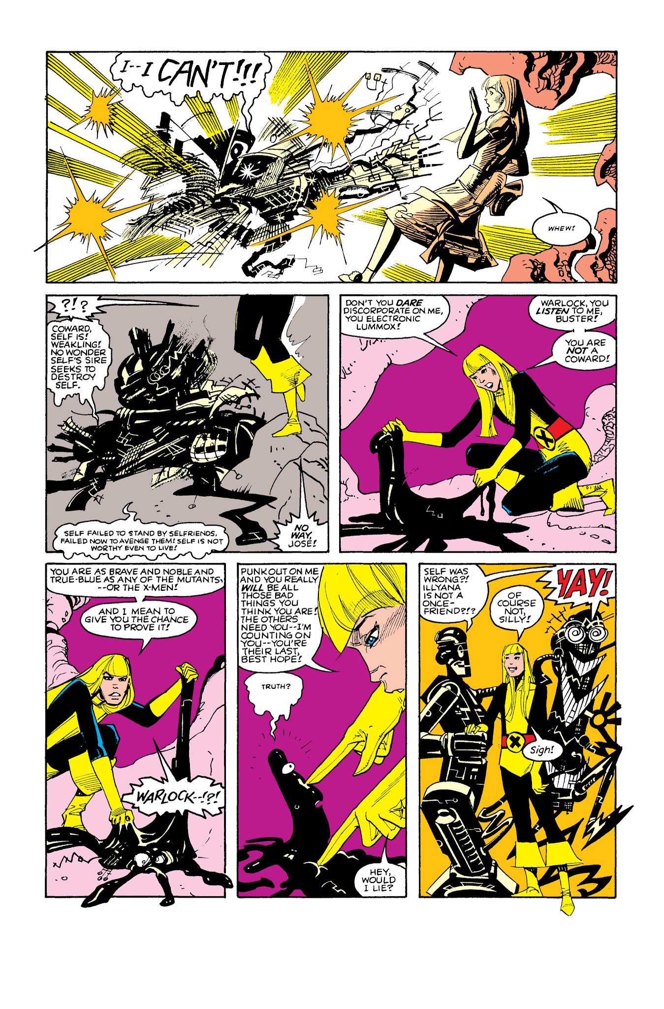 Read online New Mutants Classic comic -  Issue # TPB 4 - 193