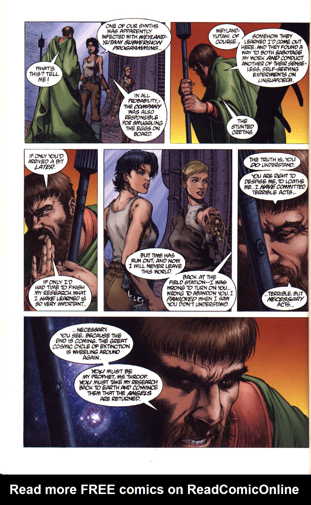 Read online Aliens: Apocalypse - The Destroying Angels comic -  Issue # TPB - 80