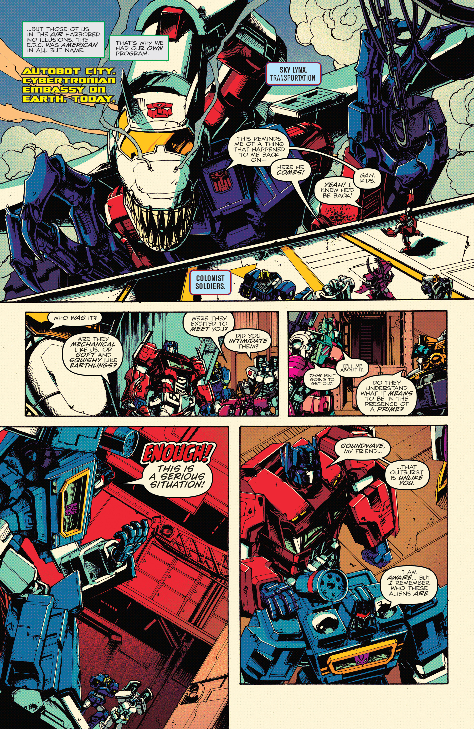 Read online Optimus Prime comic -  Issue #2 - 12