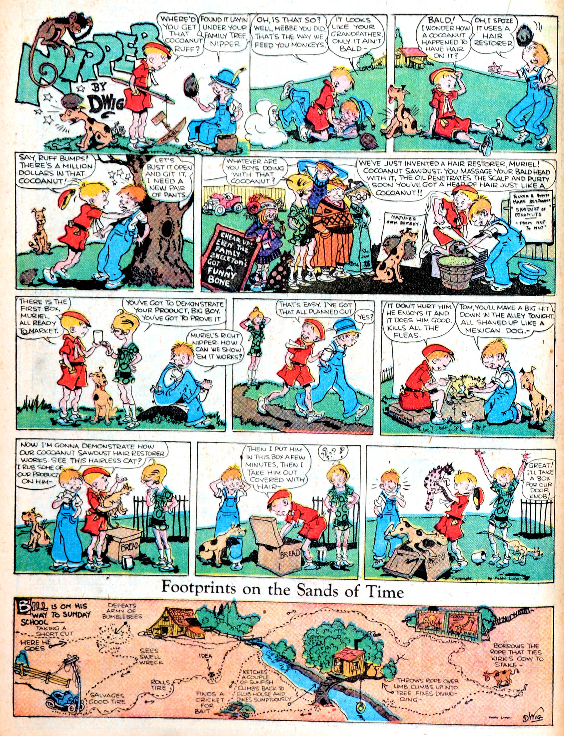 Read online Famous Funnies comic -  Issue #13 - 28