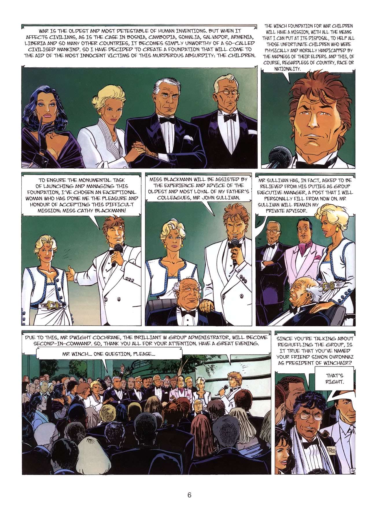 Read online Largo Winch comic -  Issue # TPB 3 - 7