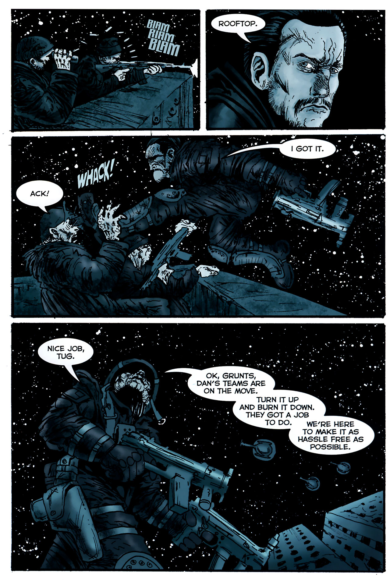 Read online Grunts comic -  Issue #3 - 6
