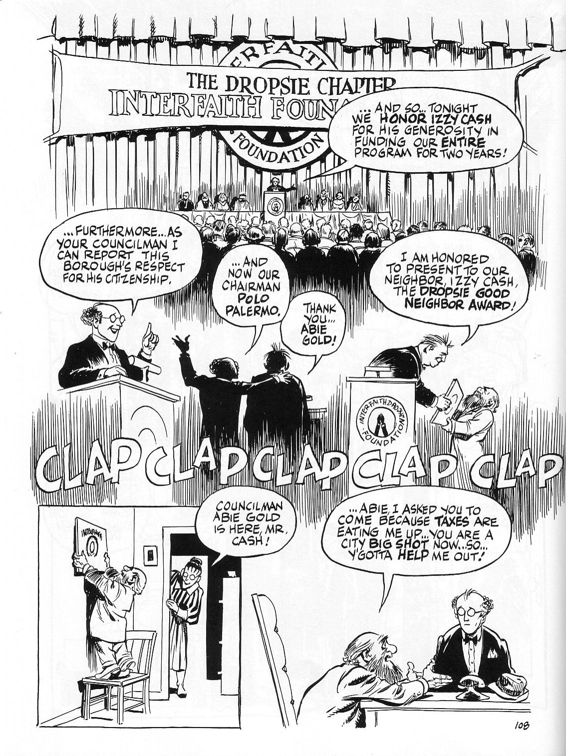 Read online Dropsie Avenue, The Neighborhood comic -  Issue # Full - 110