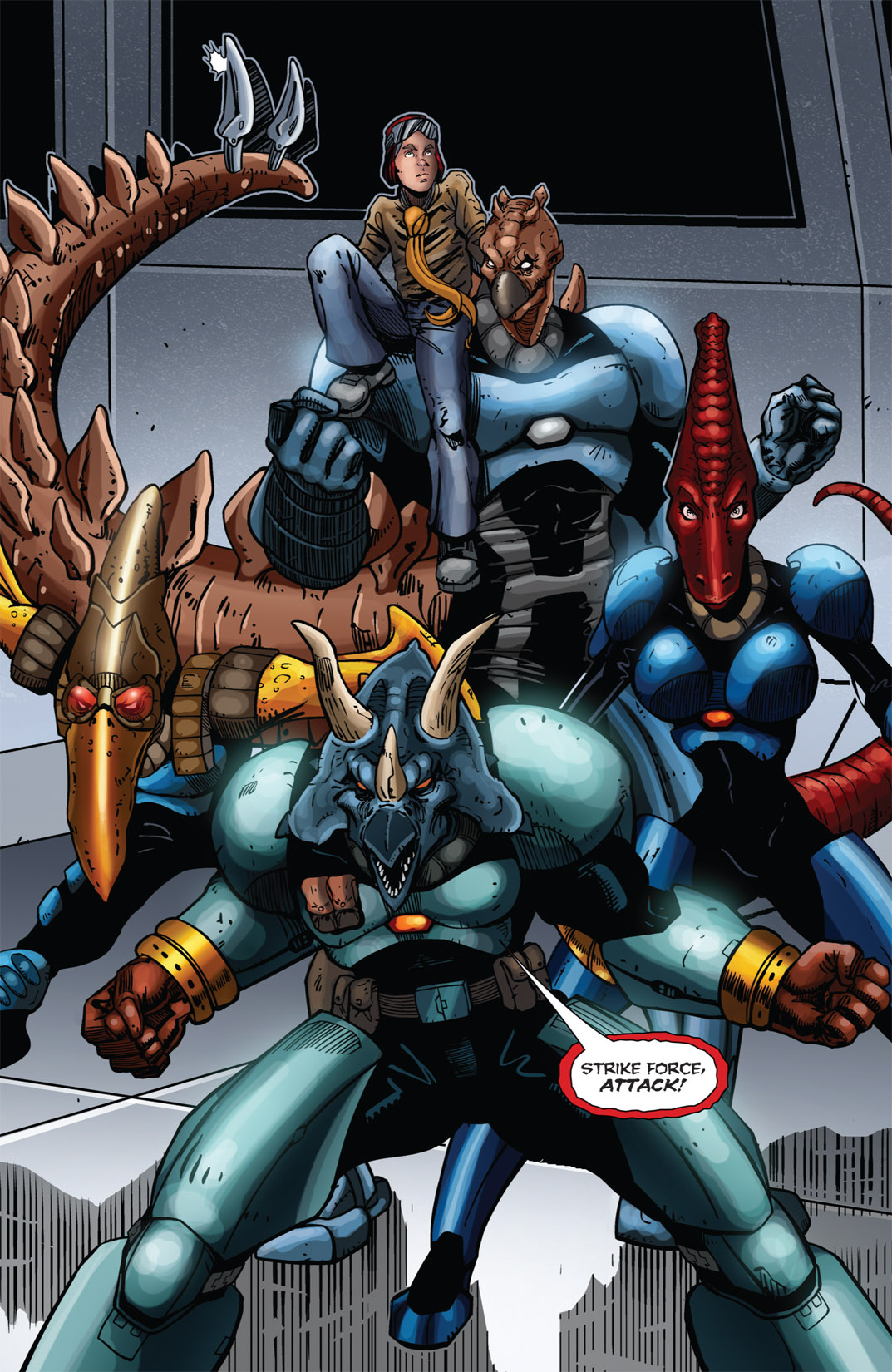 Read online Jurassic StrikeForce 5 comic -  Issue # _TPB - 104