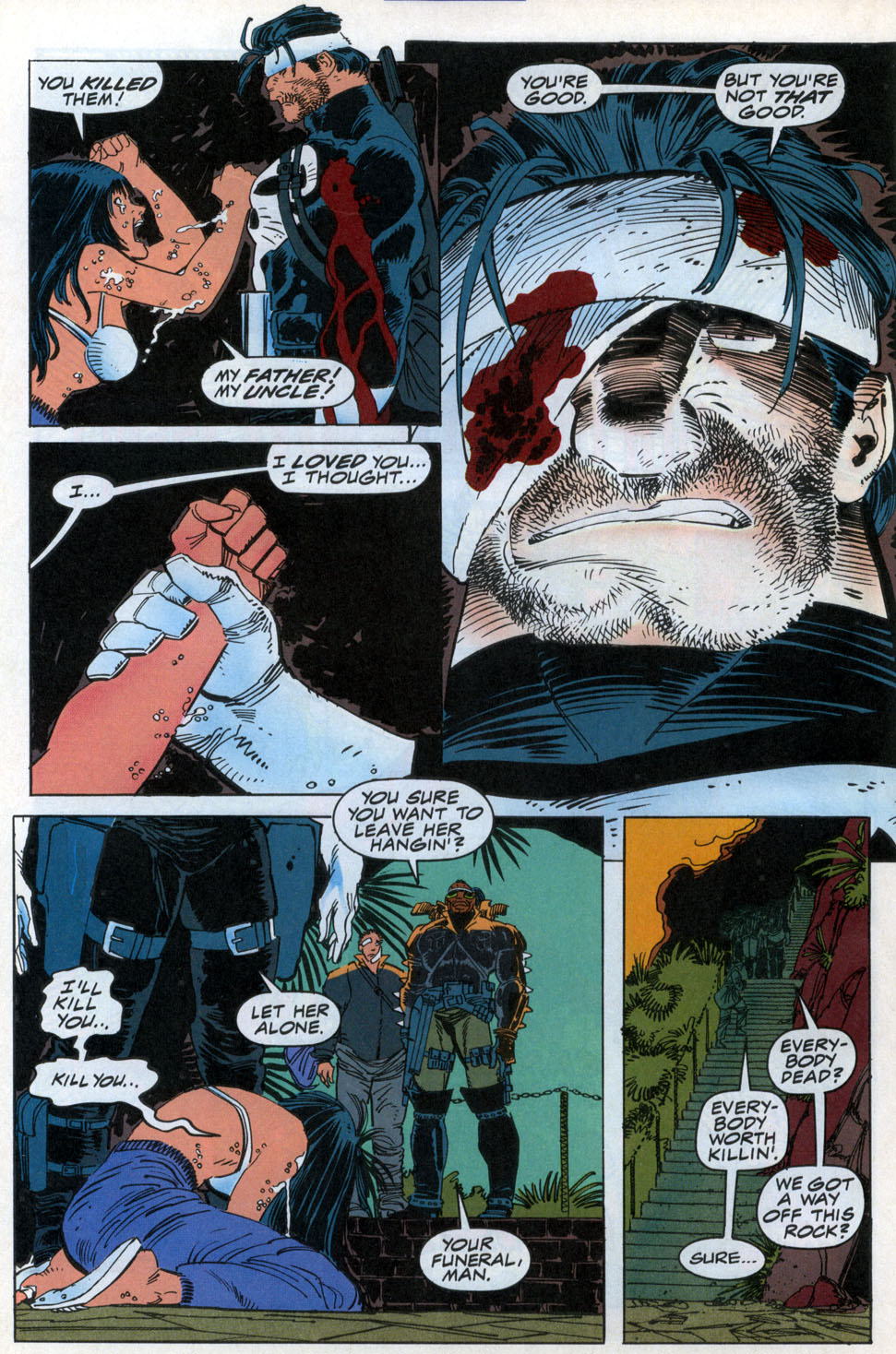 Read online The Punisher War Zone comic -  Issue #6 - 23