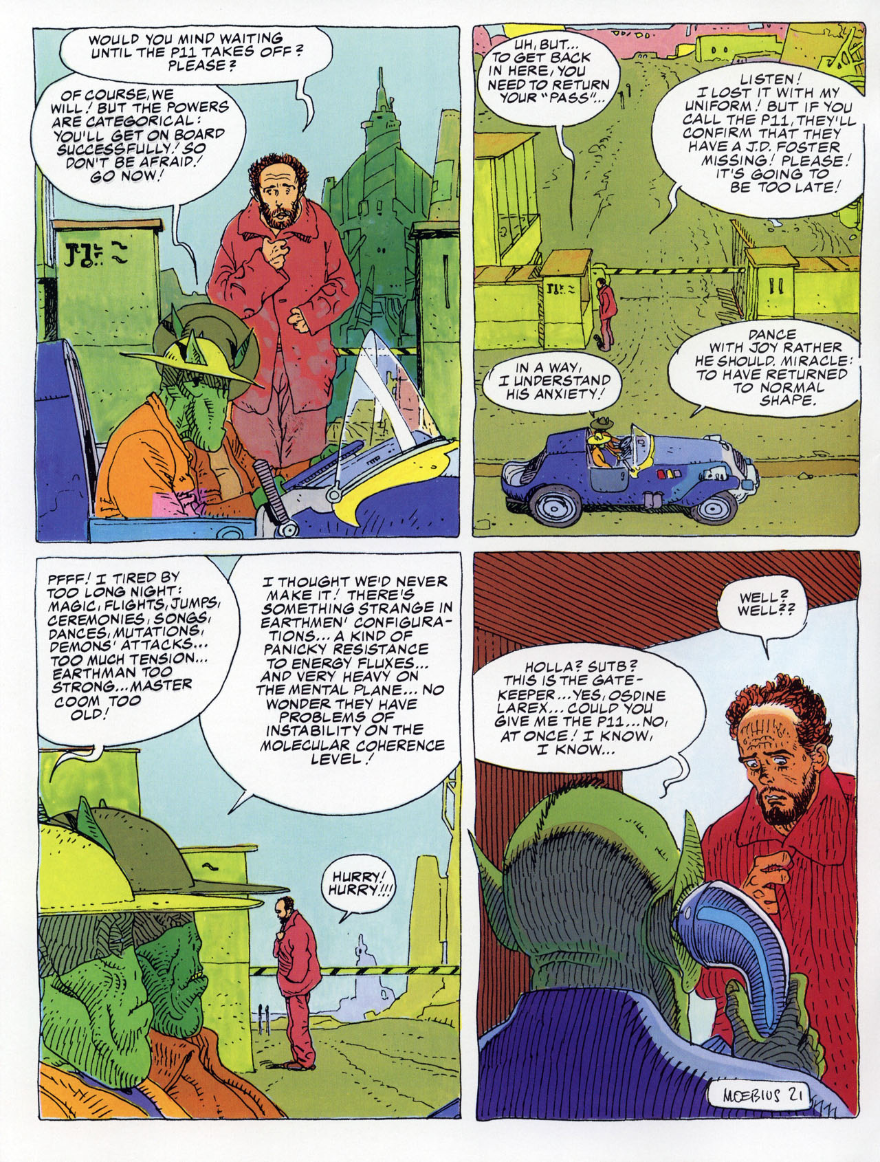 Read online Epic Graphic Novel: Moebius comic -  Issue # TPB 6 - 27