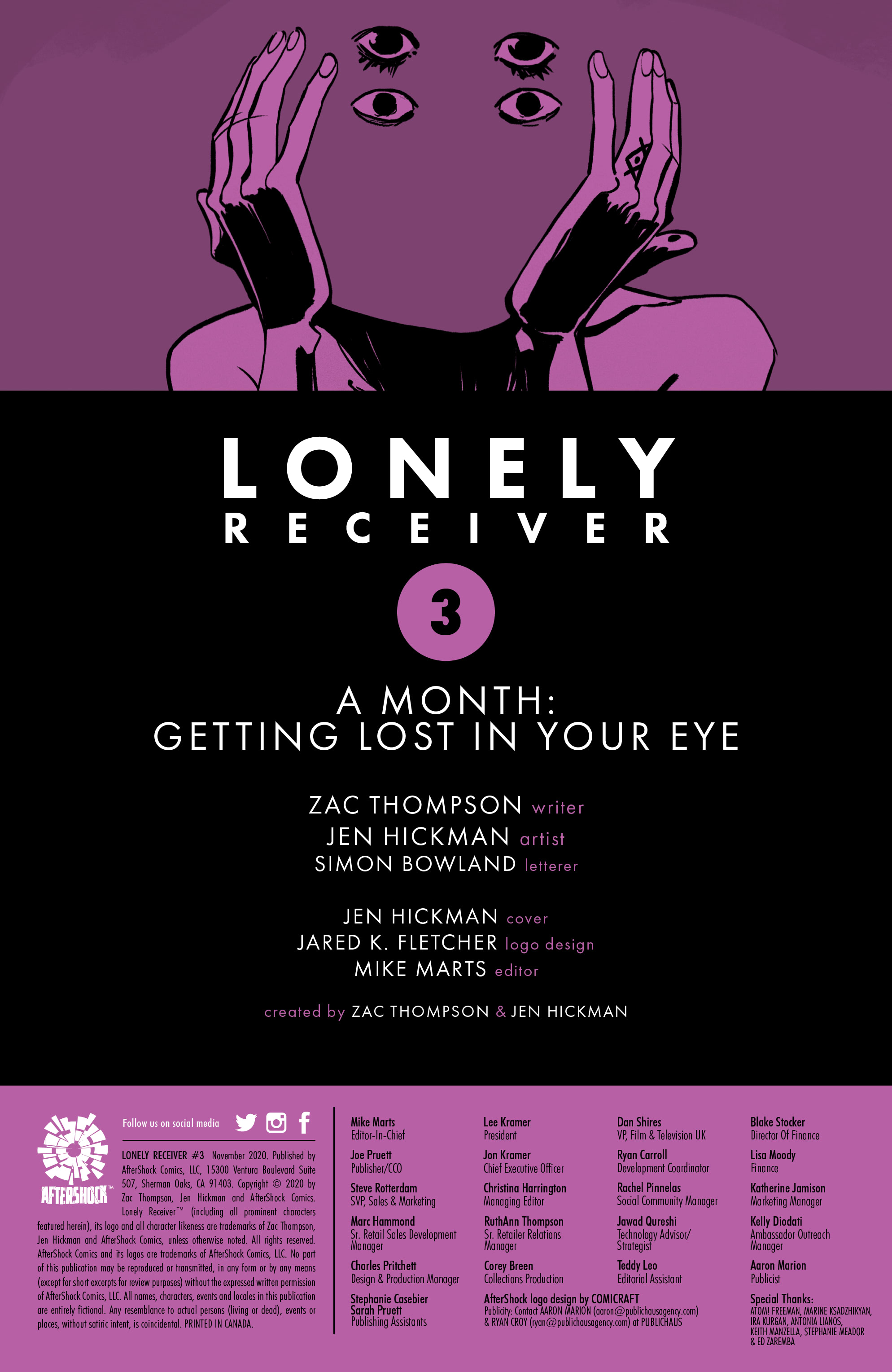 Read online Lonely Receiver comic -  Issue #3 - 2