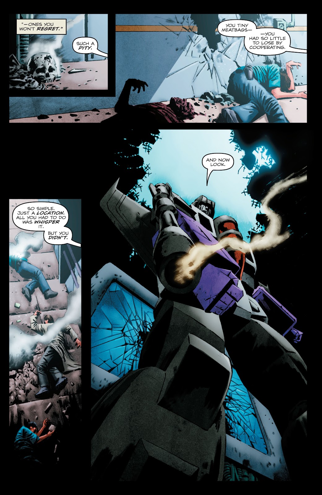 Read online Transformers Galaxies comic Issue 5