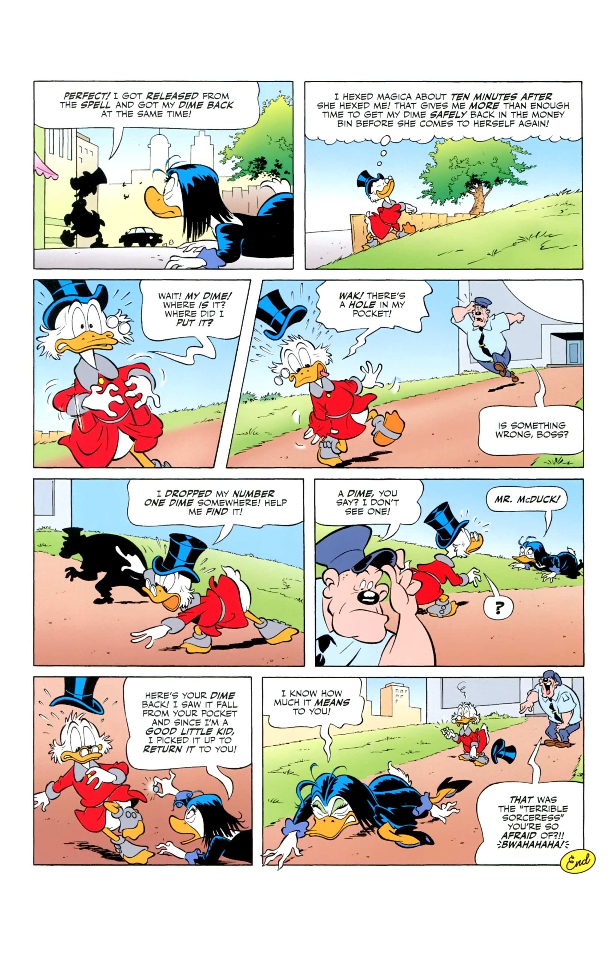 Read online Uncle Scrooge (2015) comic -  Issue #22 - 32