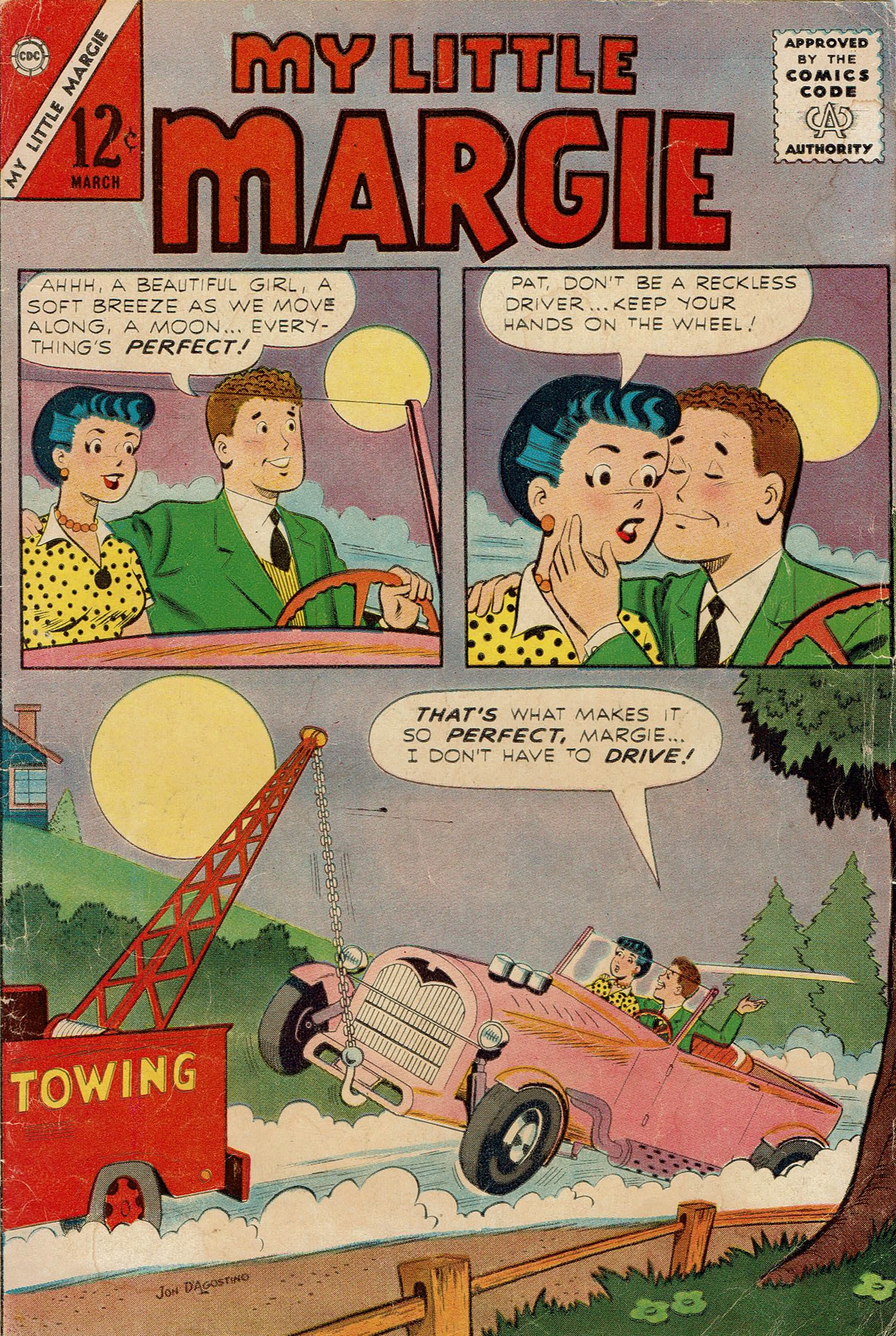 Read online My Little Margie (1954) comic -  Issue #46 - 1