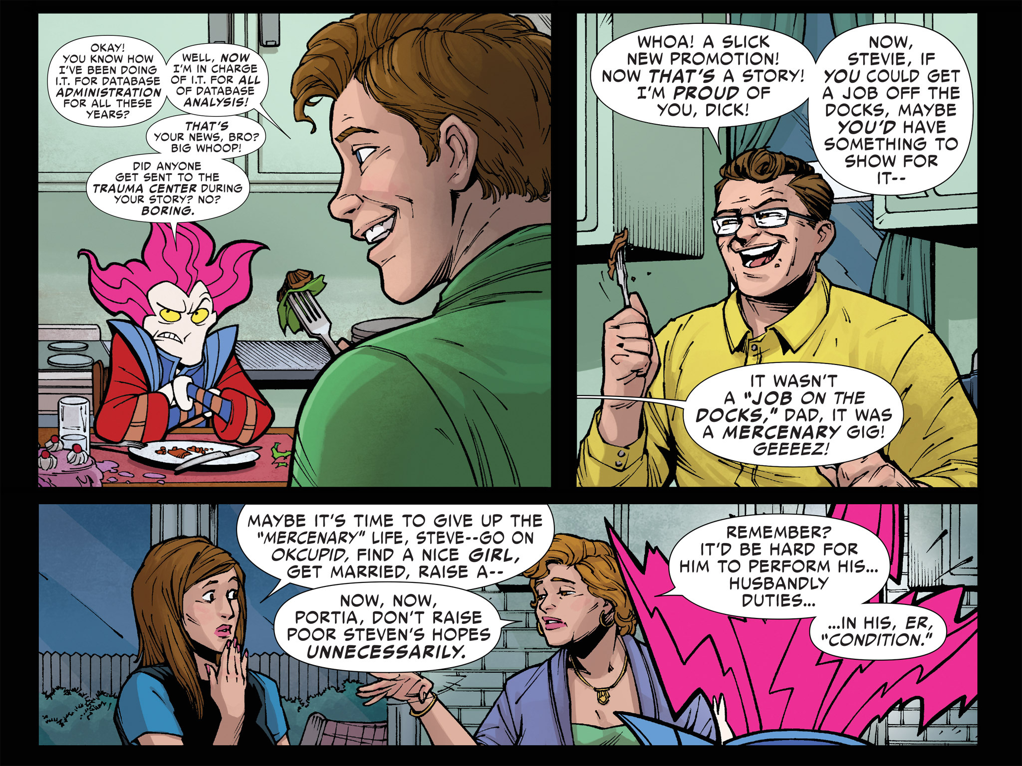 Read online Slapstick Infinite Comic comic -  Issue #1 - 23