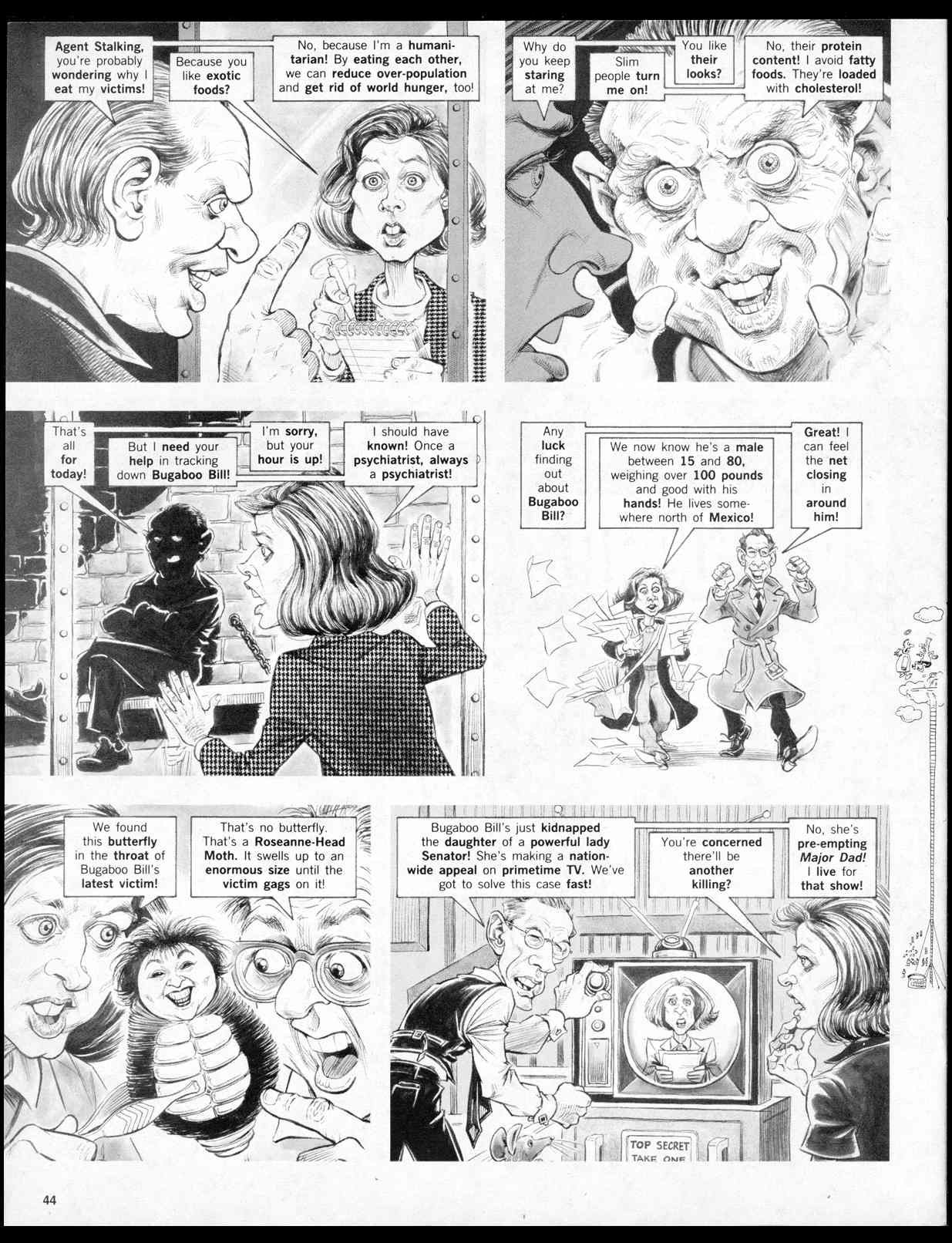 Read online MAD comic -  Issue #305 - 46