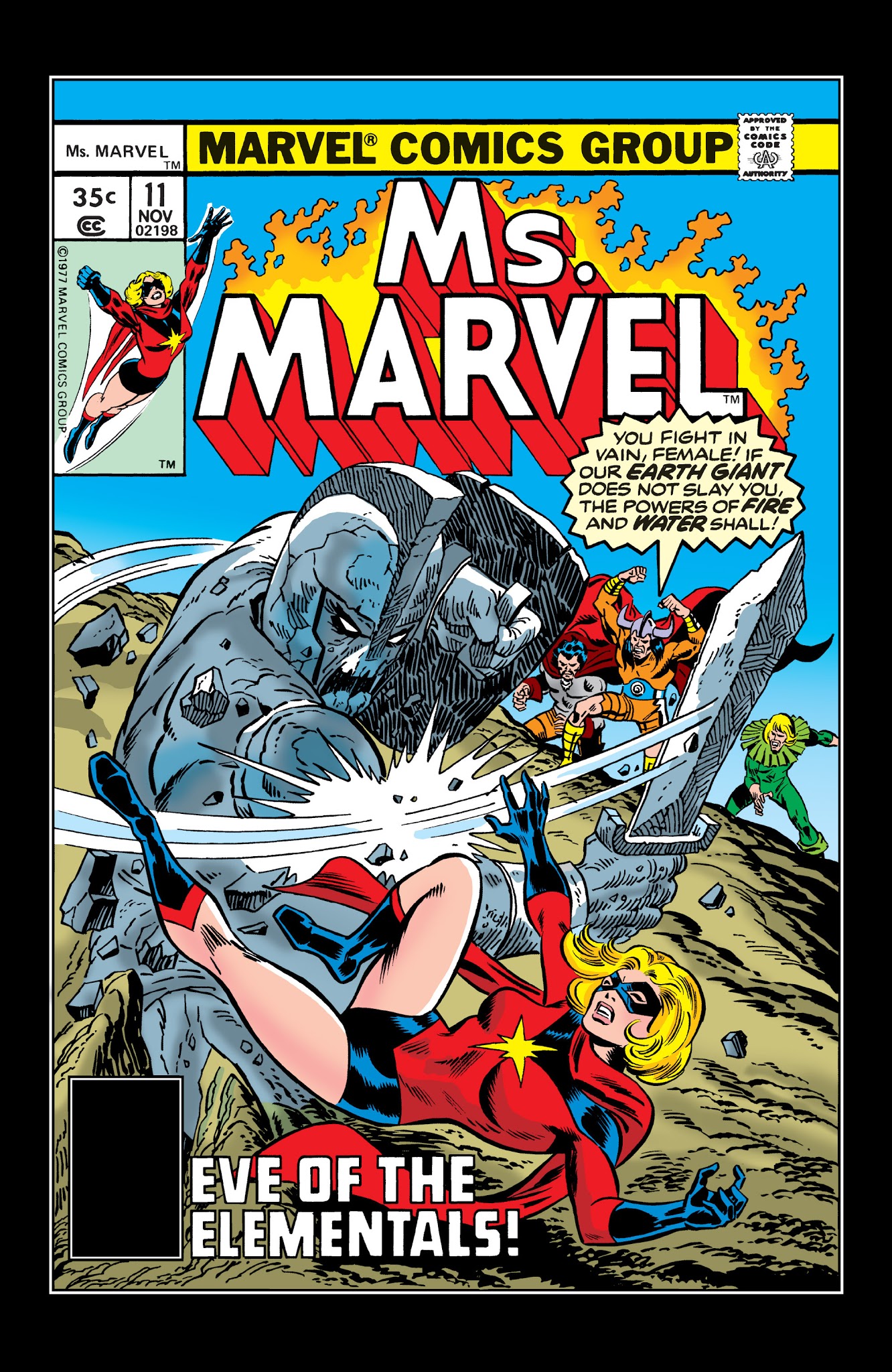 Read online Marvel Masterworks: Ms. Marvel comic -  Issue # TPB 1 - 187