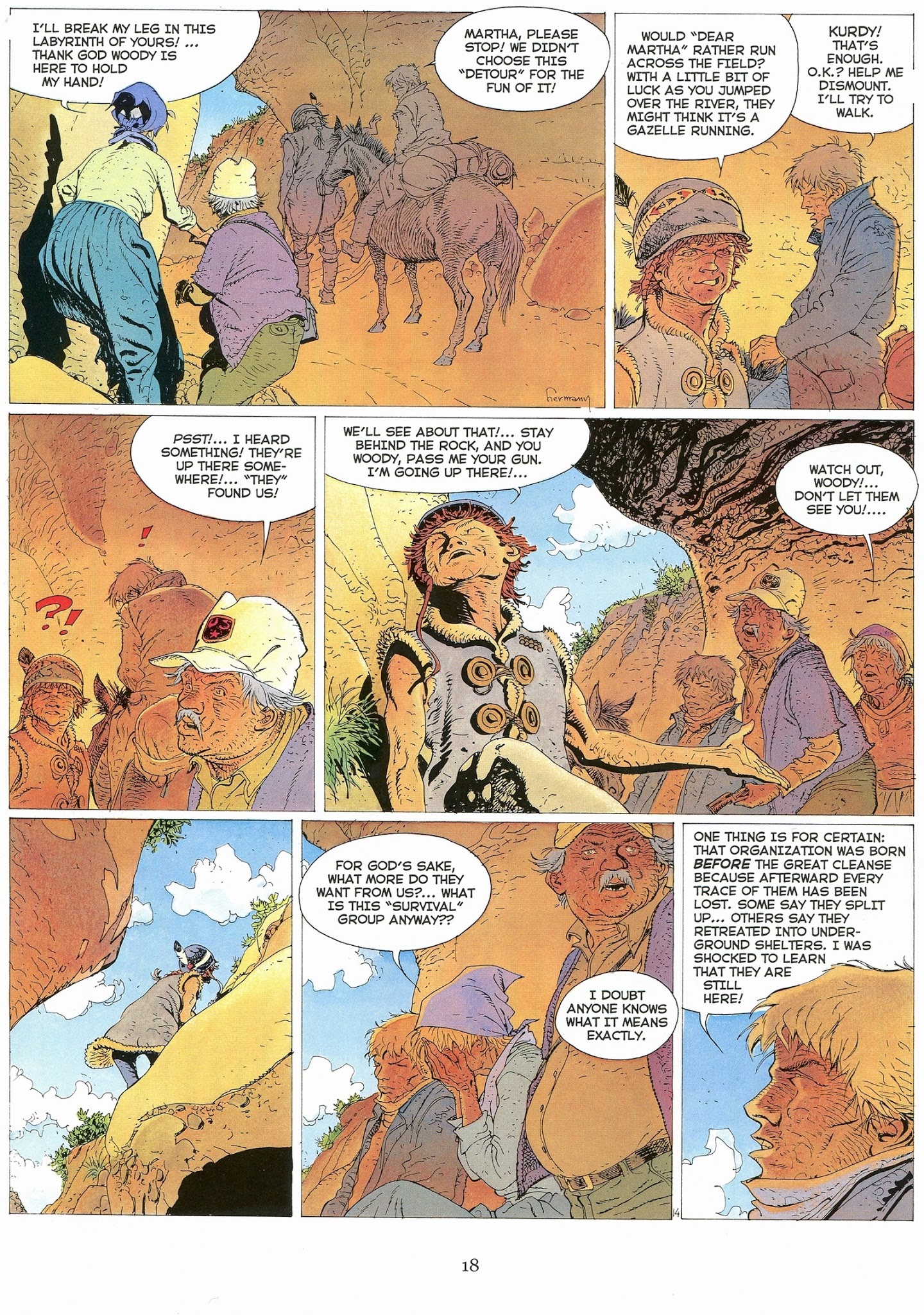Read online Jeremiah by Hermann comic -  Issue # TPB 3 - 19