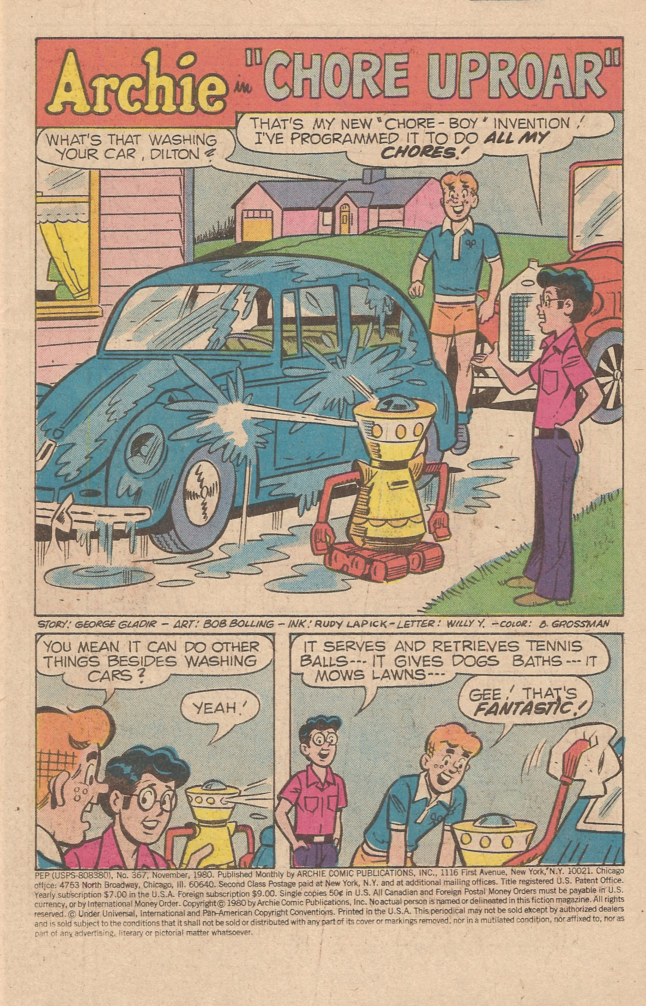 Read online Pep Comics comic -  Issue #367 - 3