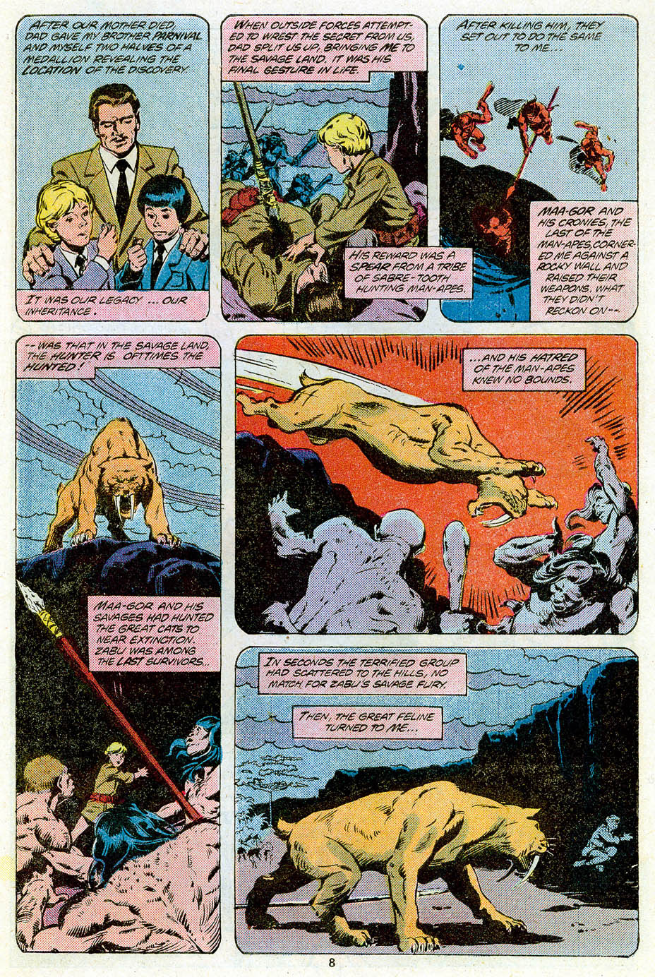 Read online Ka-Zar the Savage comic -  Issue #1 - 8