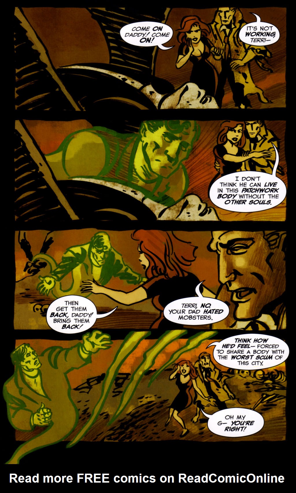 Read online Frankenstein Mobster comic -  Issue #7 - 29