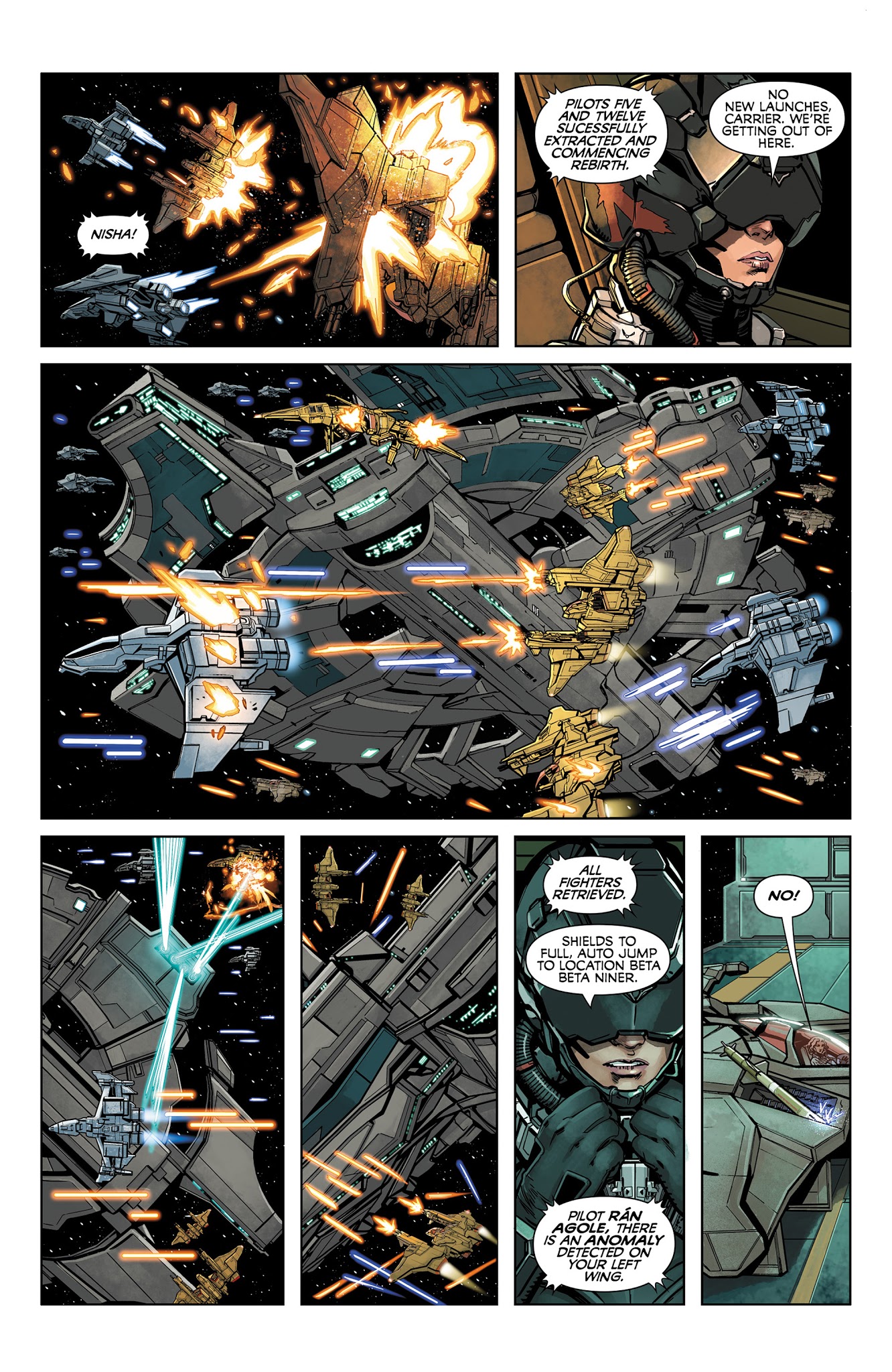 Read online EVE: Valkyrie comic -  Issue #3 - 8