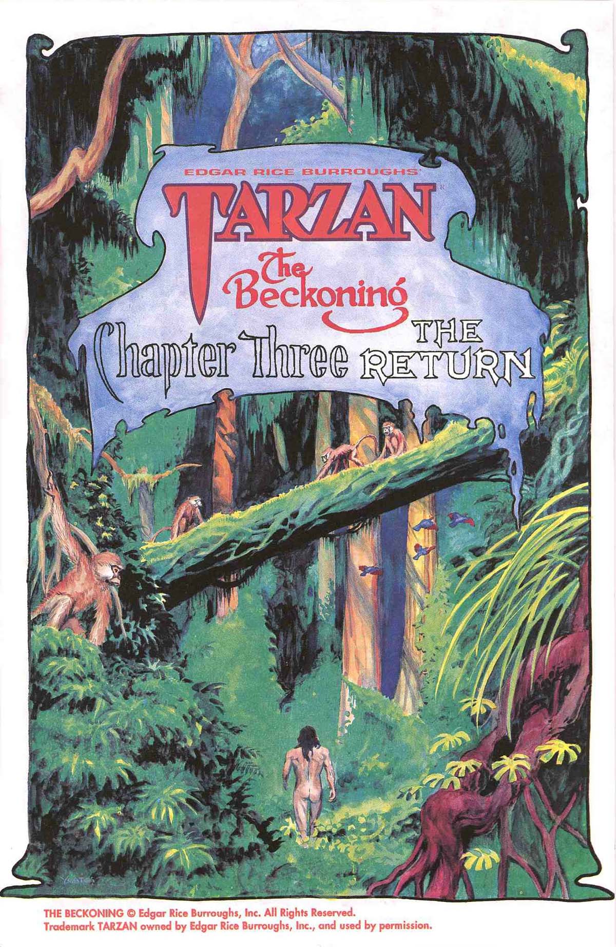 Read online Tarzan: The Beckoning comic -  Issue #3 - 3