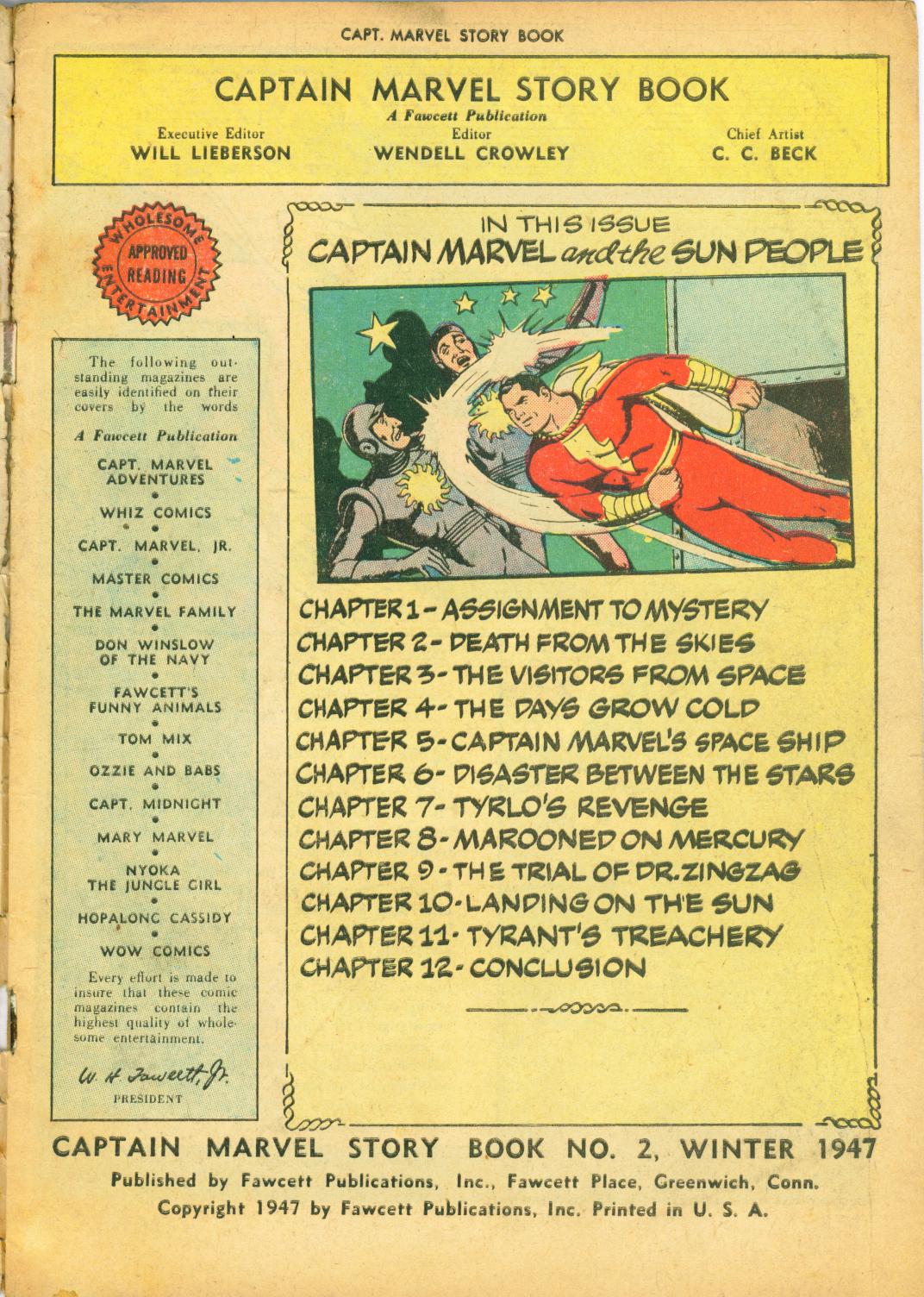 Read online Captain Marvel Storybook comic -  Issue #2 - 3