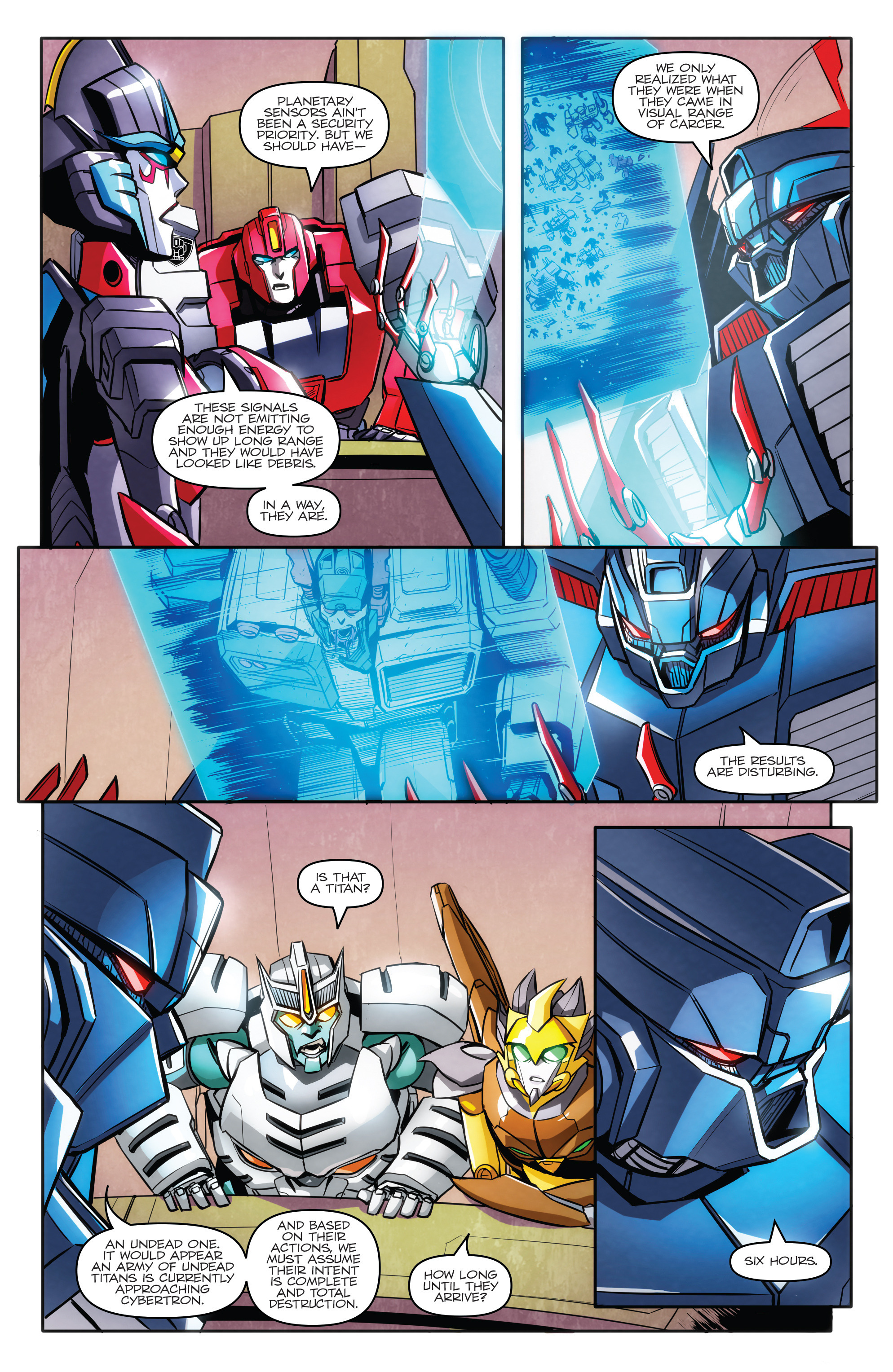 Read online Transformers: Till All Are One comic -  Issue #5 - 10