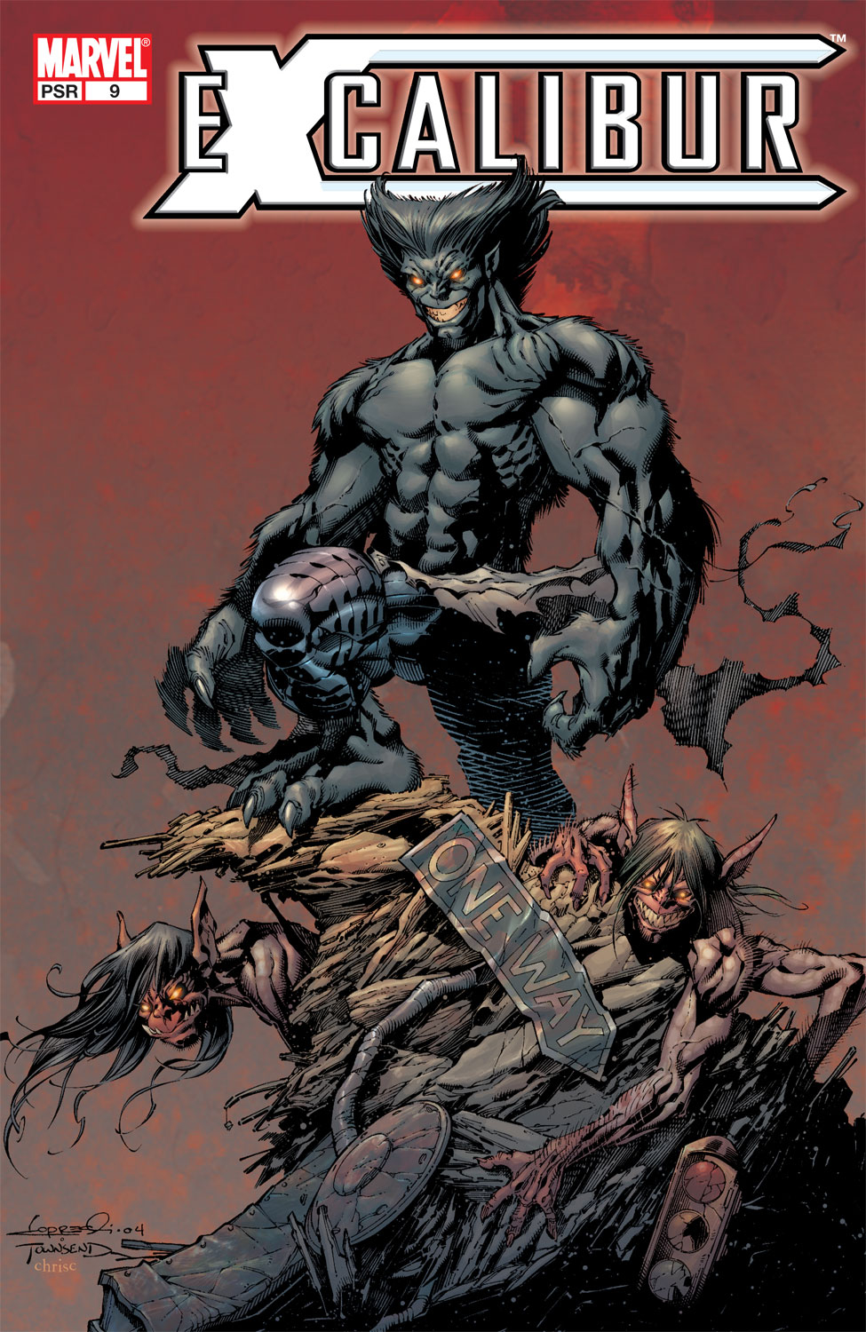 Read online Excalibur (2004) comic -  Issue #9 - 1