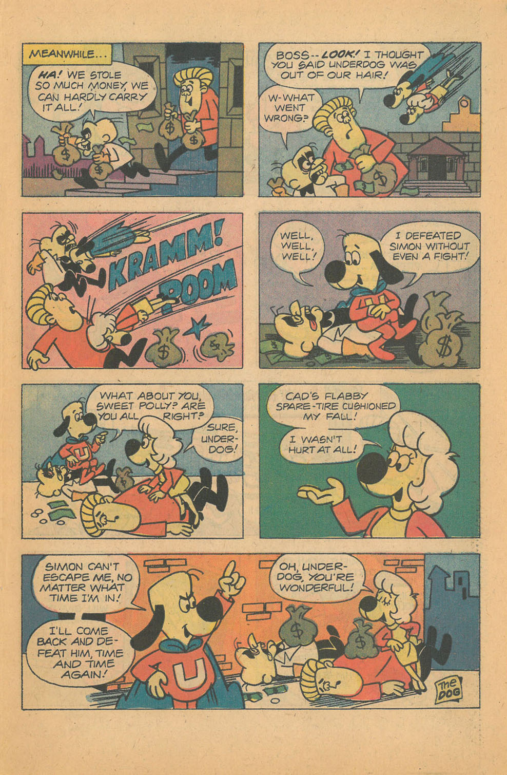 Read online Underdog (1975) comic -  Issue #7 - 31
