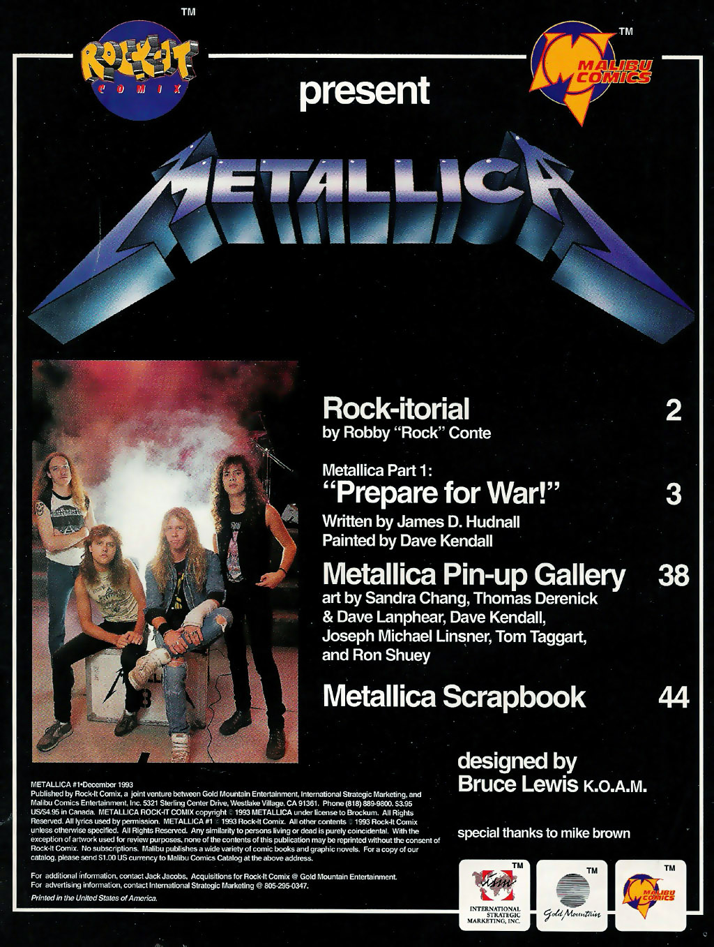 Read online Metallica comic -  Issue # Full - 3