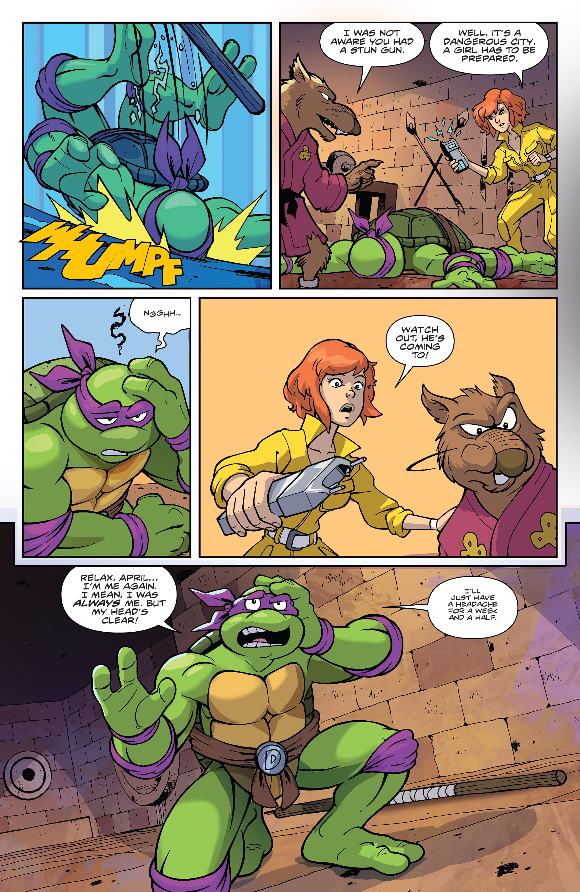Read online Teenage Mutant Ninja Turtles: Saturday Morning Adventures Continued comic -  Issue #1 - 21