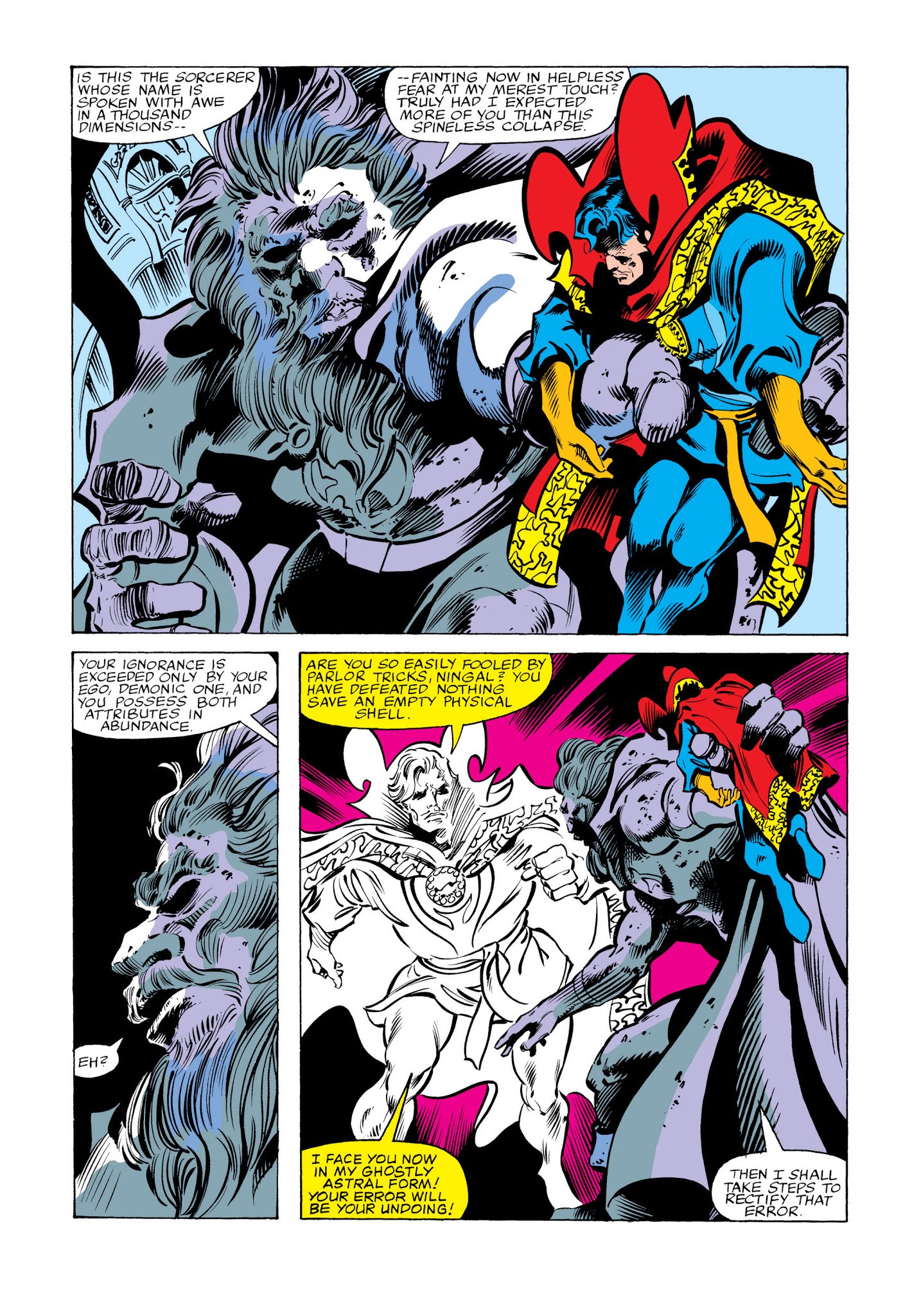 Read online Marvel Masterworks: Doctor Strange comic -  Issue # TPB 7 (Part 3) - 69
