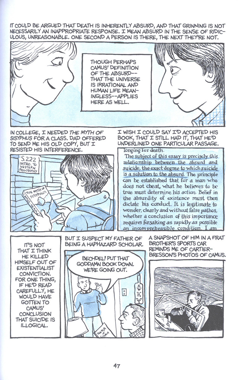 Read online Fun Home: A Family Tragicomic comic -  Issue # TPB - 54