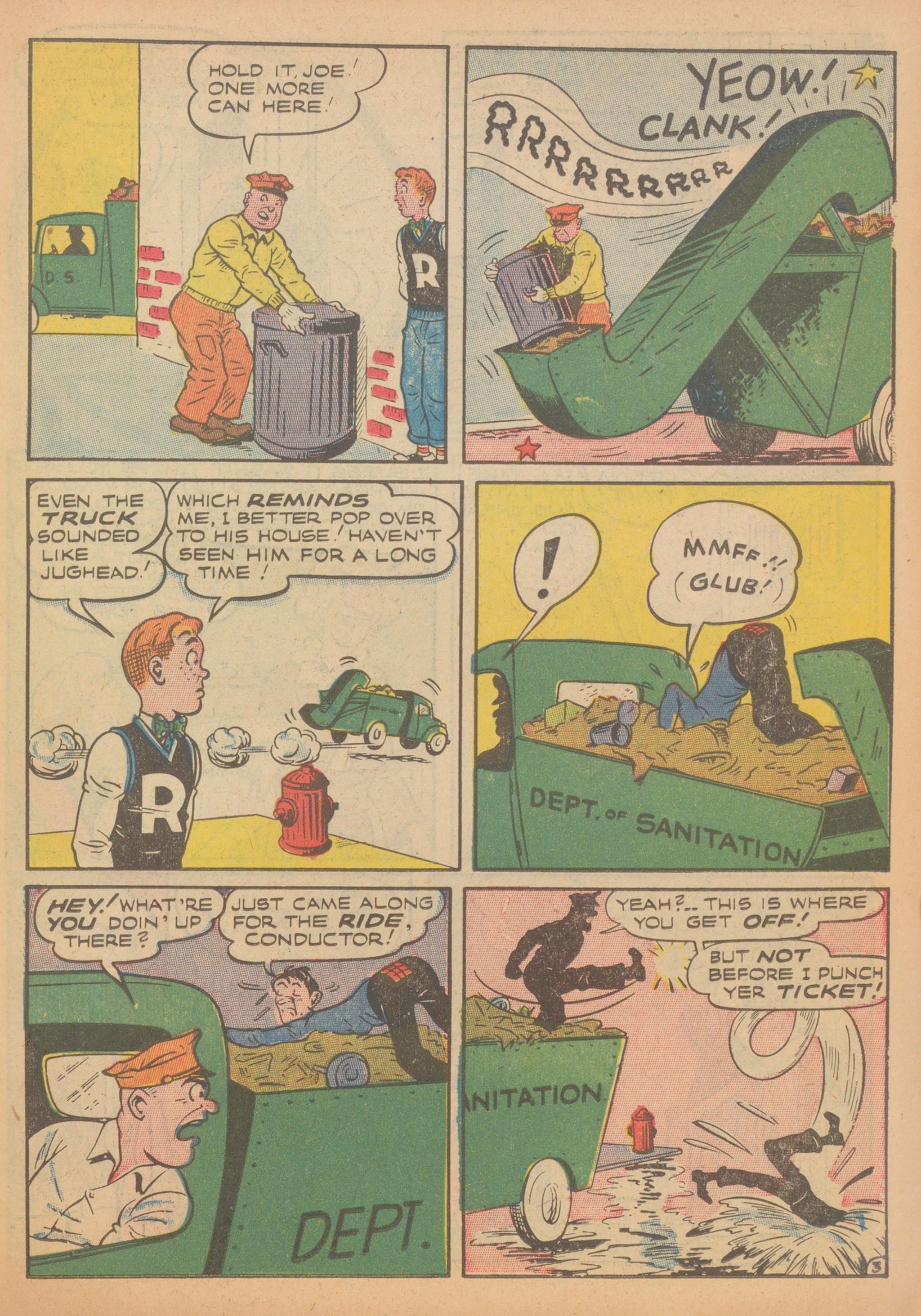 Read online Pep Comics comic -  Issue #66 - 21