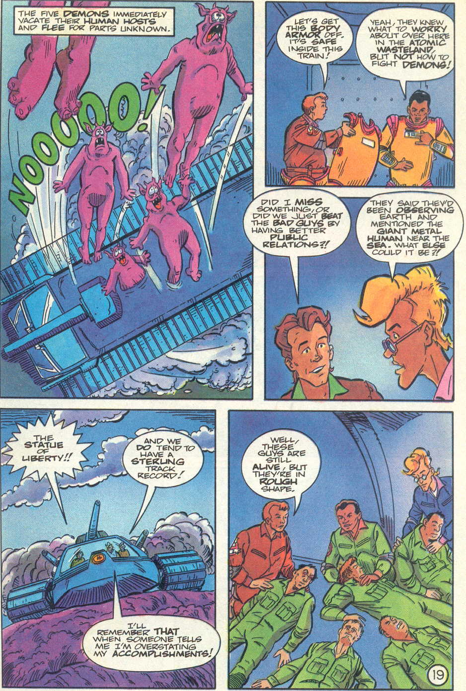 Read online Real Ghostbusters comic -  Issue #25 - 25