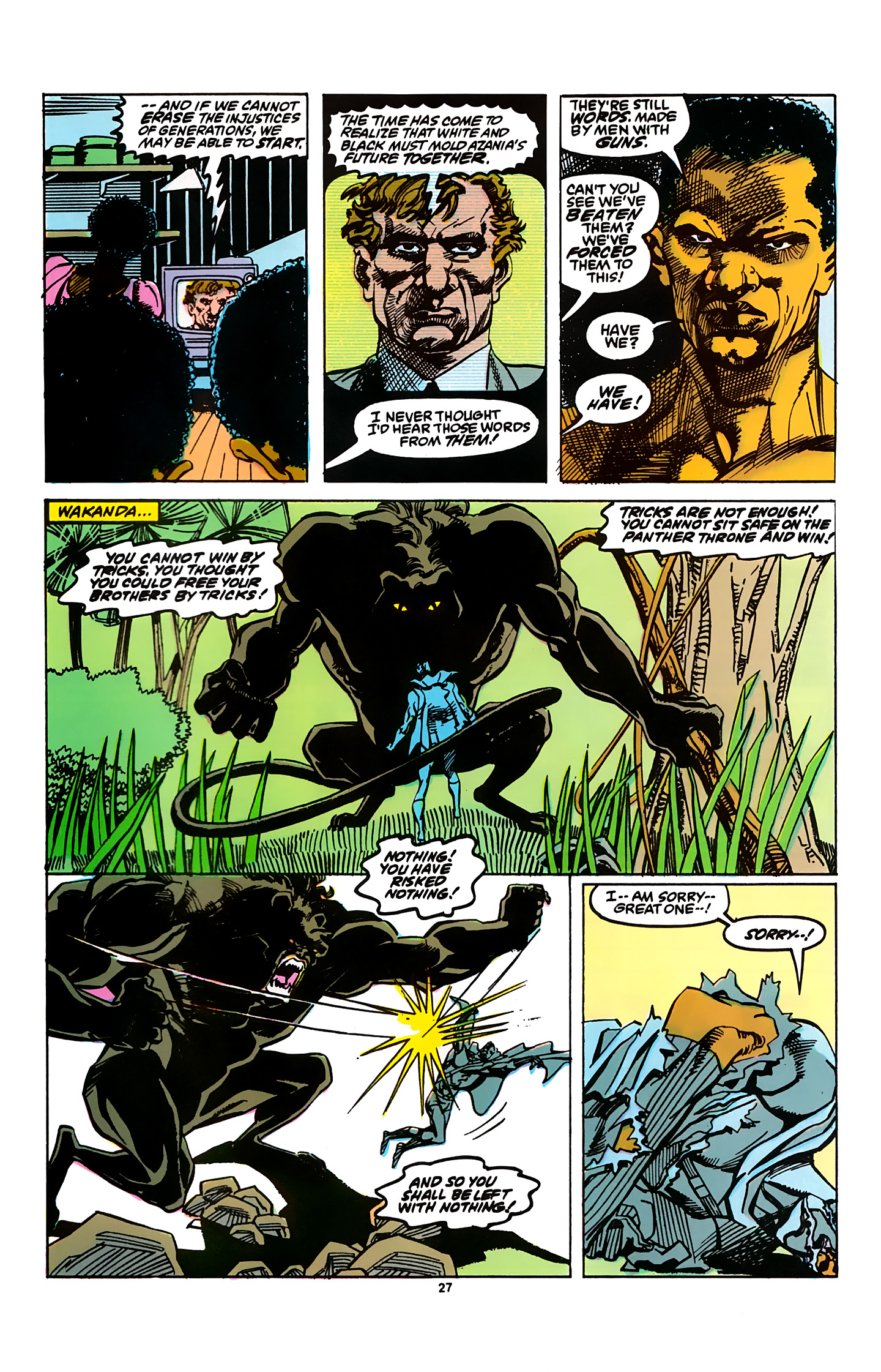 Read online Black Panther (1988) comic -  Issue #4 - 21