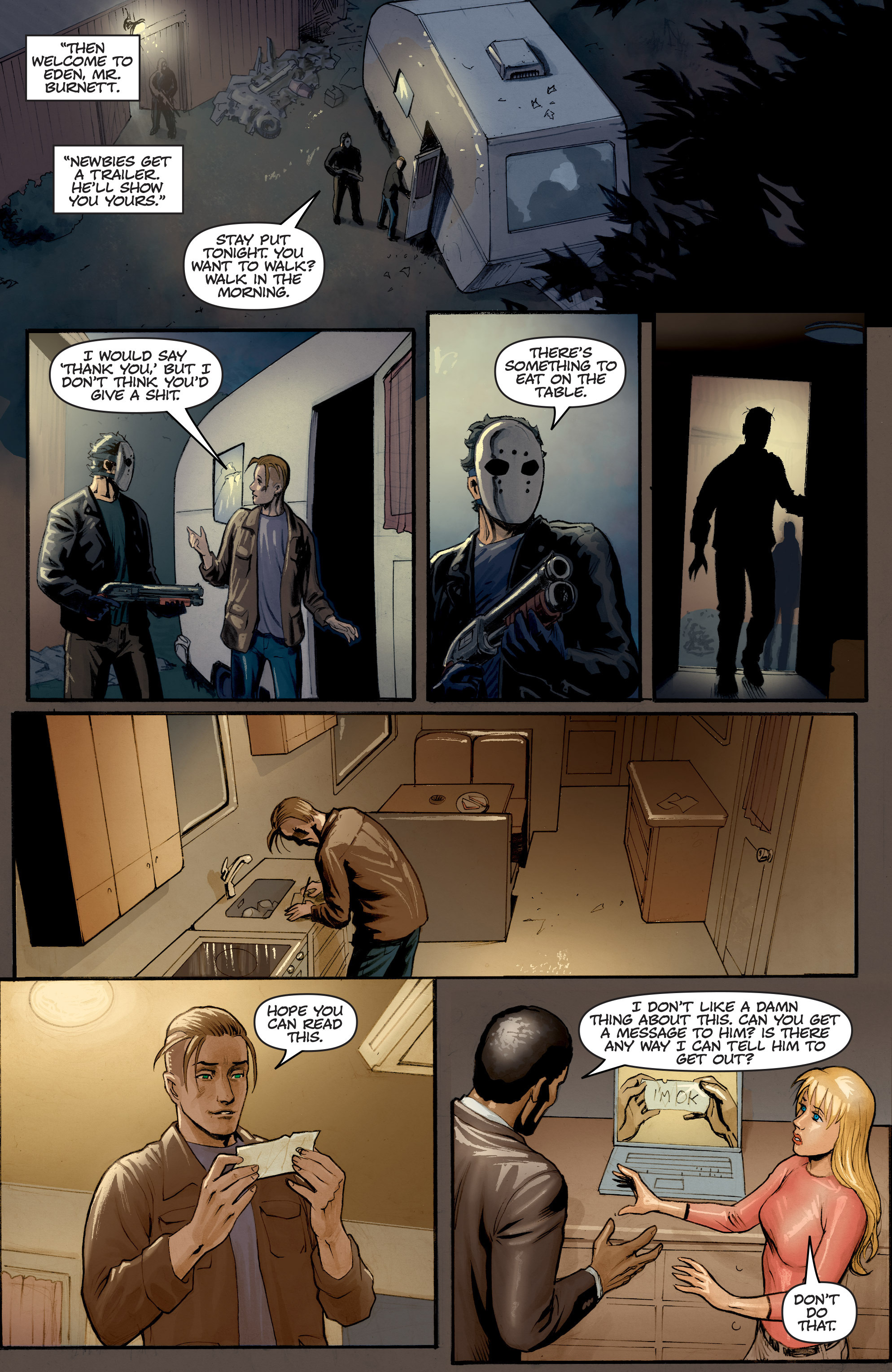 Read online Eden's Fall comic -  Issue #1 - 19