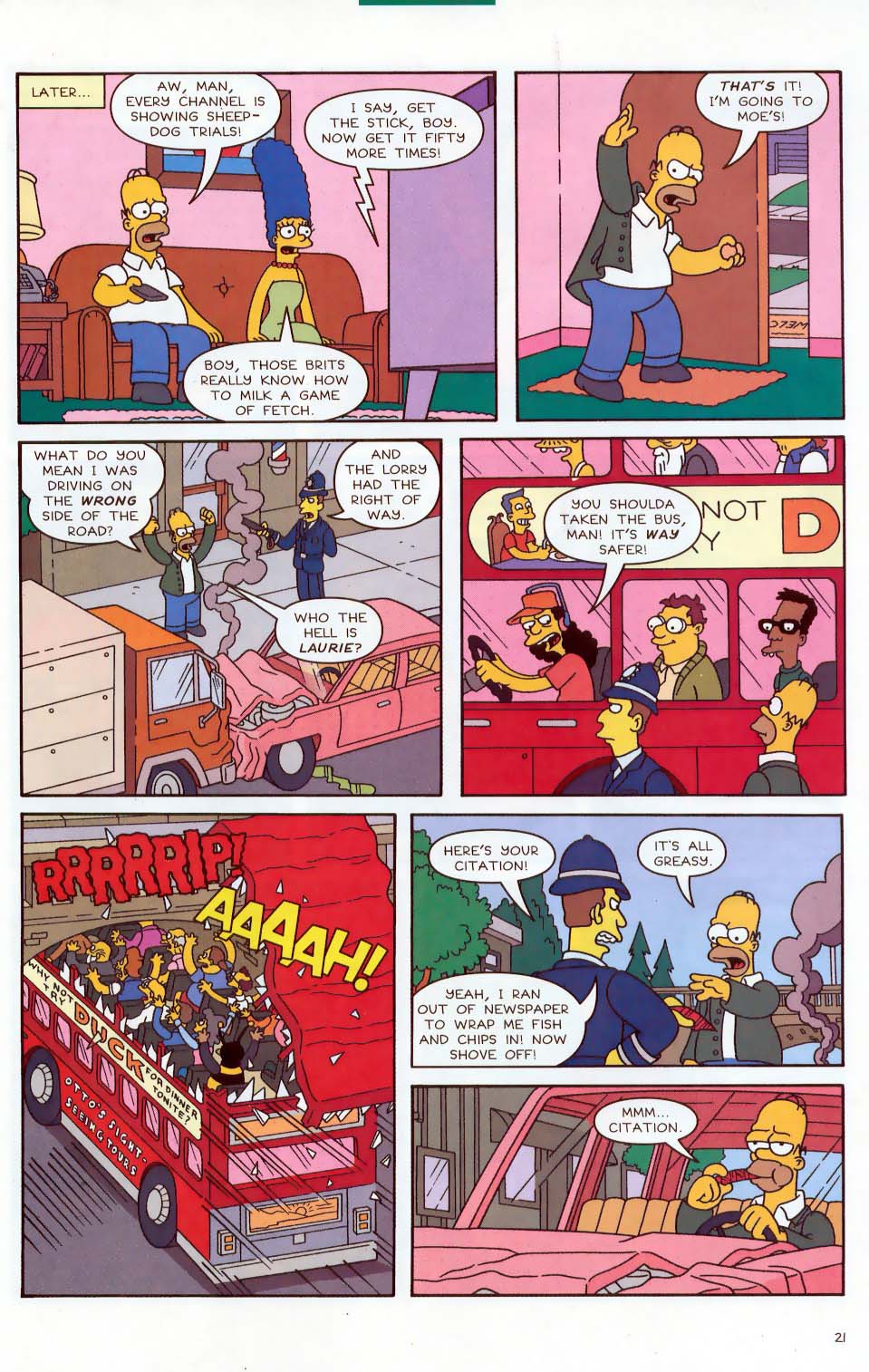 Read online Simpsons Comics comic -  Issue #87 - 22