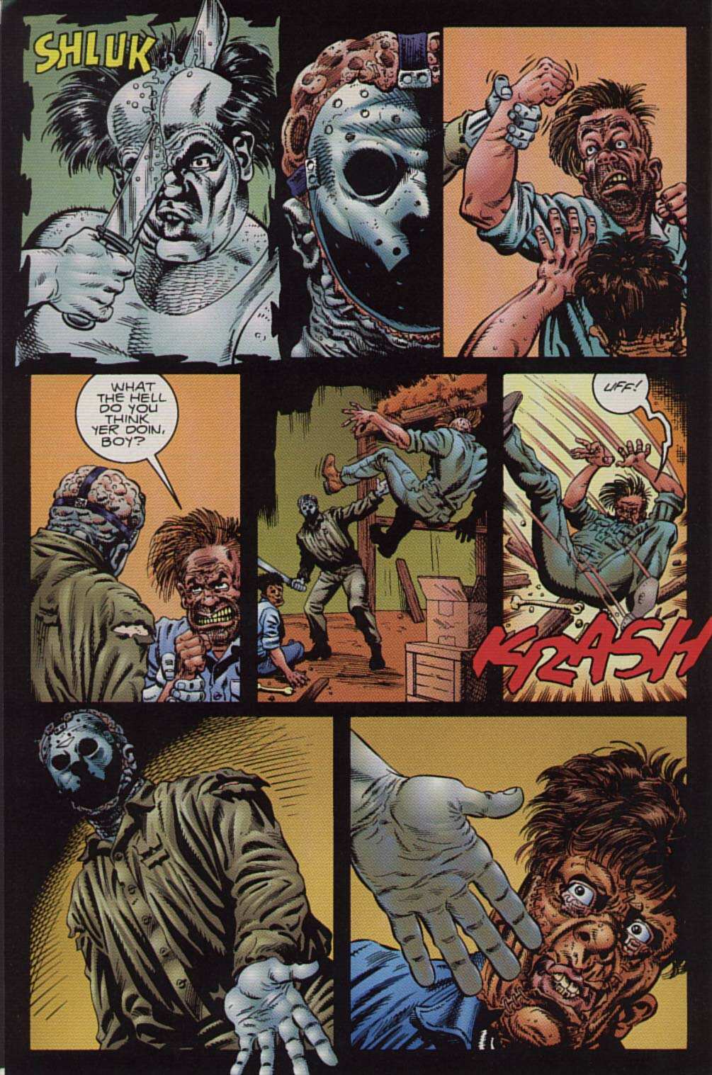 Read online Jason vs Leatherface comic -  Issue #2 - 24