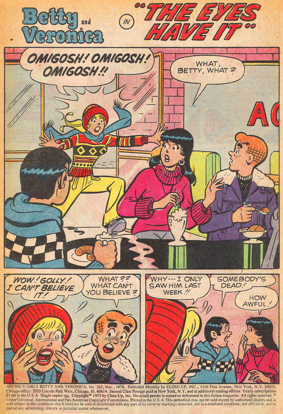 Read online Archie's Girls Betty and Veronica comic -  Issue #243 - 3