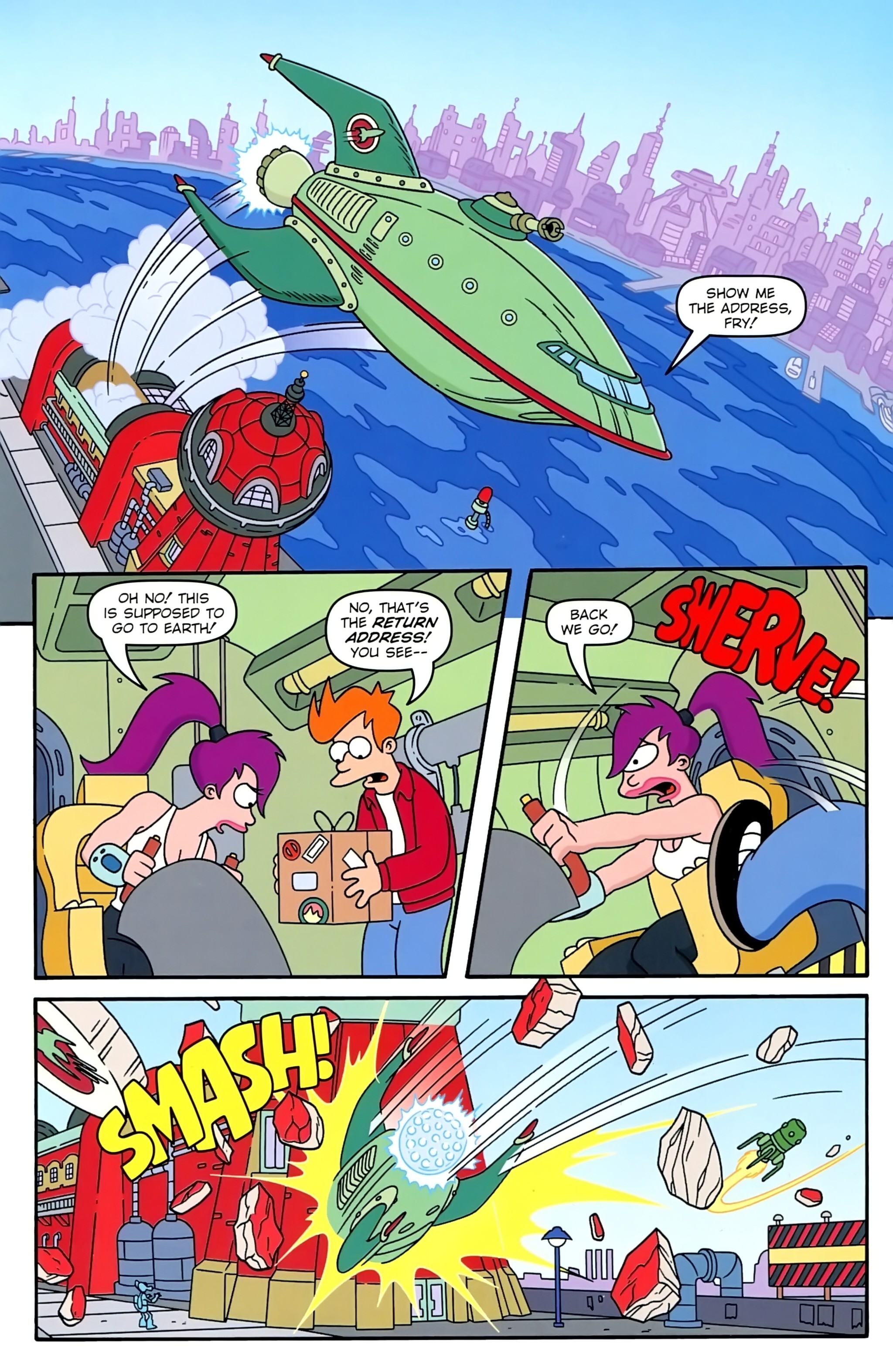 Read online Futurama Comics comic -  Issue #80 - 9