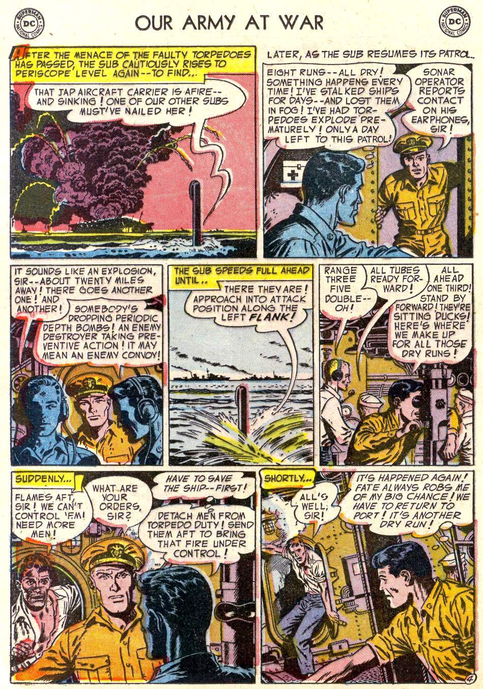 Read online Our Army at War (1952) comic -  Issue #23 - 24
