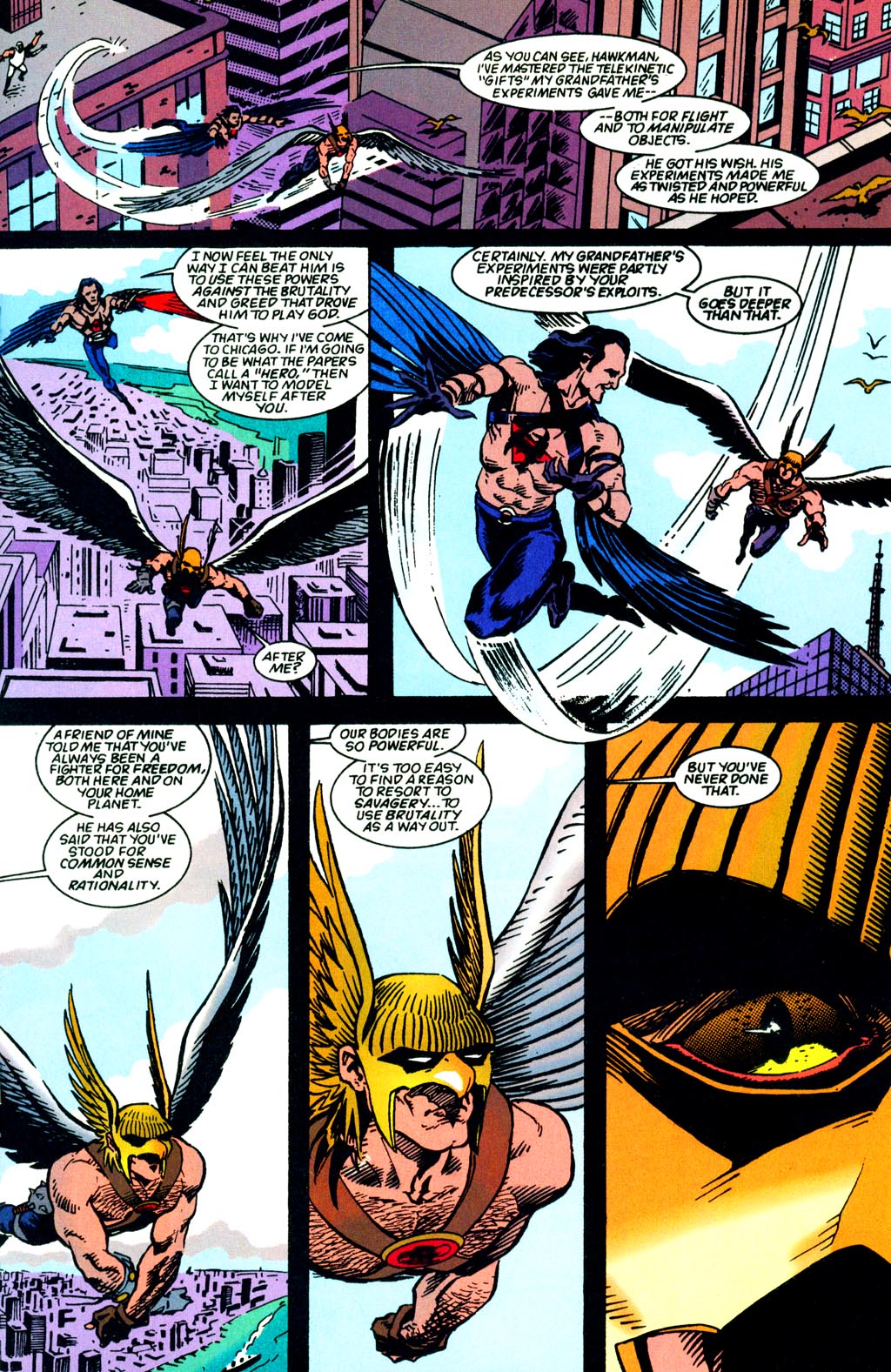 Read online Hawkman (1993) comic -  Issue #20 - 16