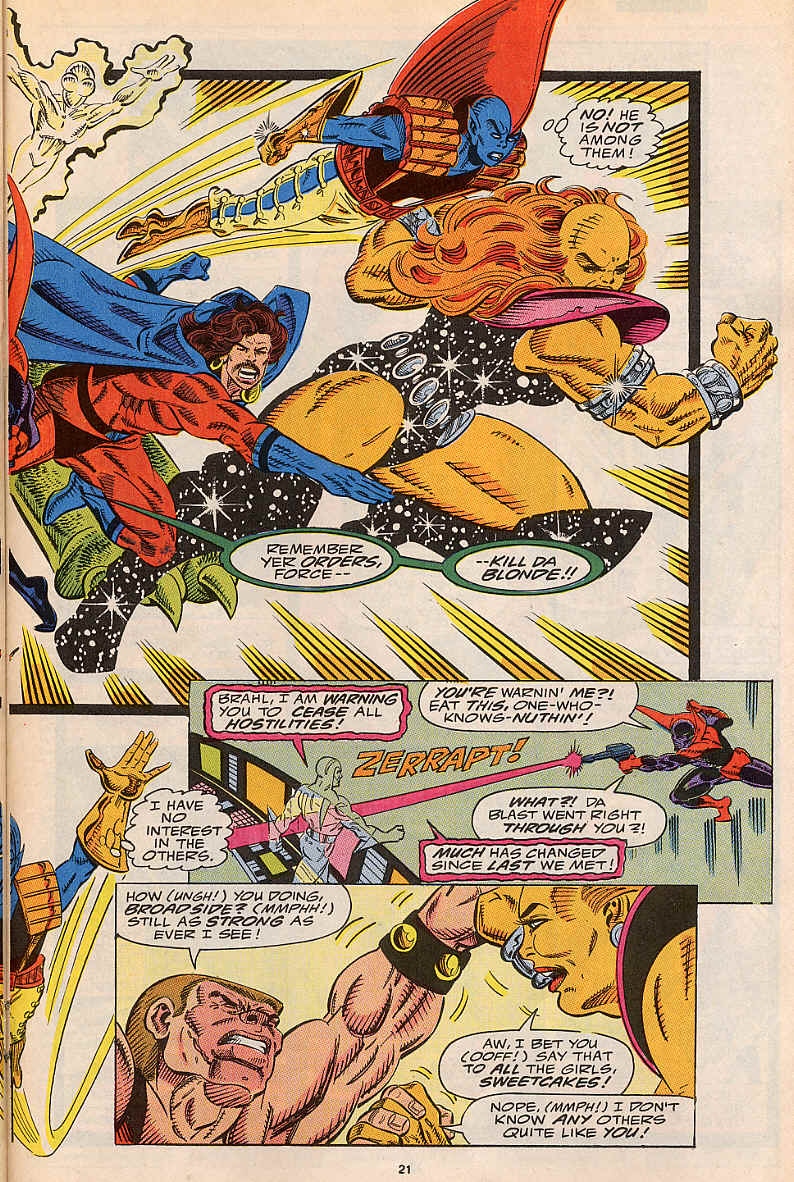 Guardians of the Galaxy (1990) issue 15 - Page 17