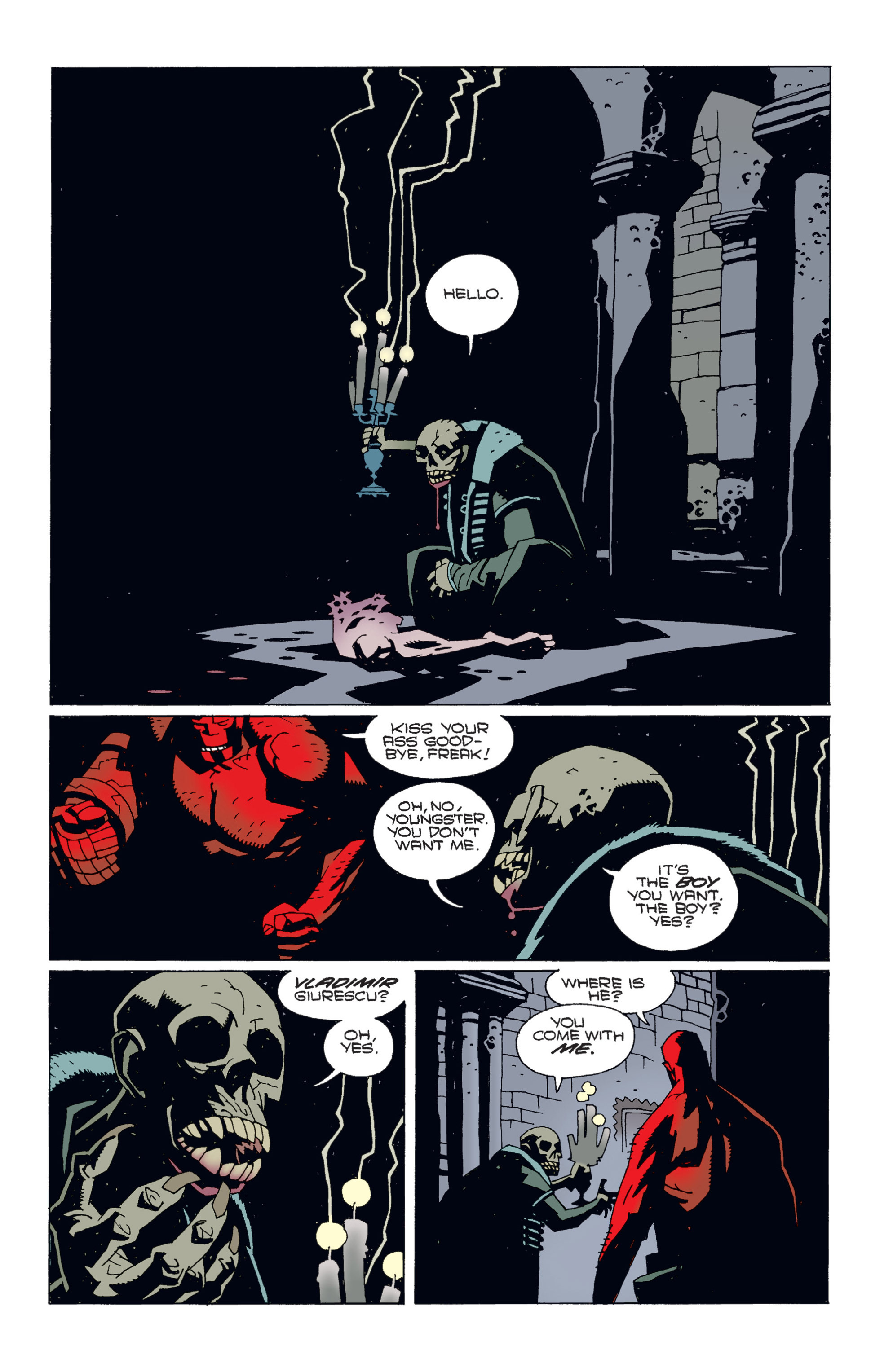 Read online Hellboy comic -  Issue #2 - 48