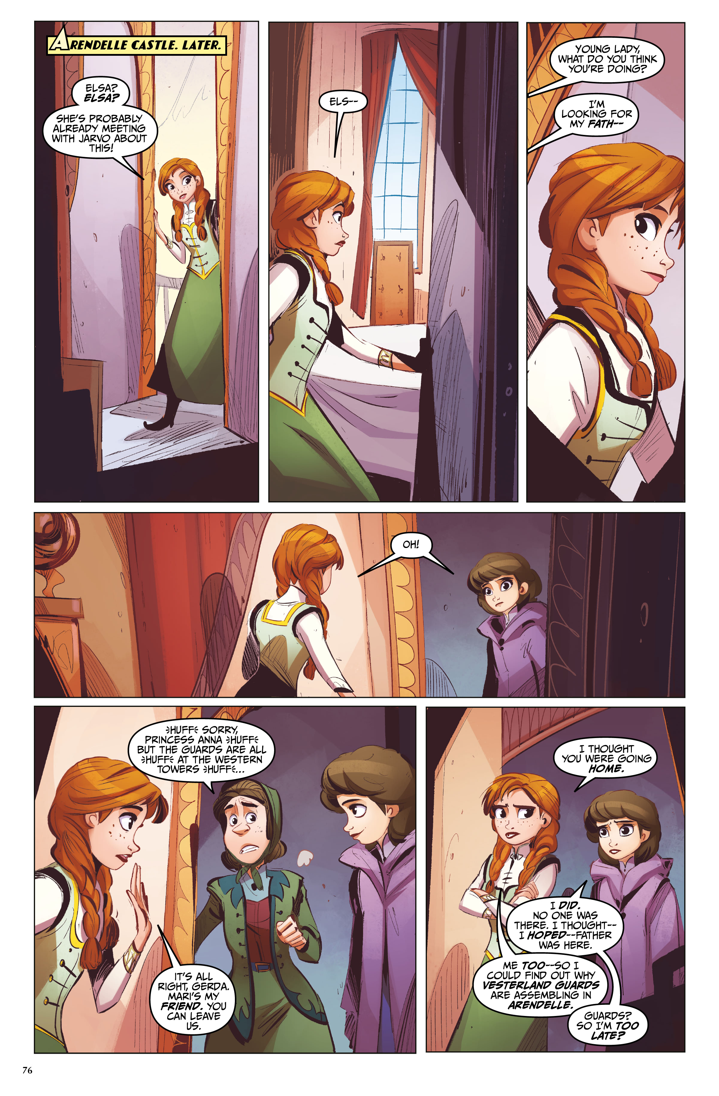 Read online Disney Frozen Library Edition comic -  Issue # TPB (Part 1) - 78
