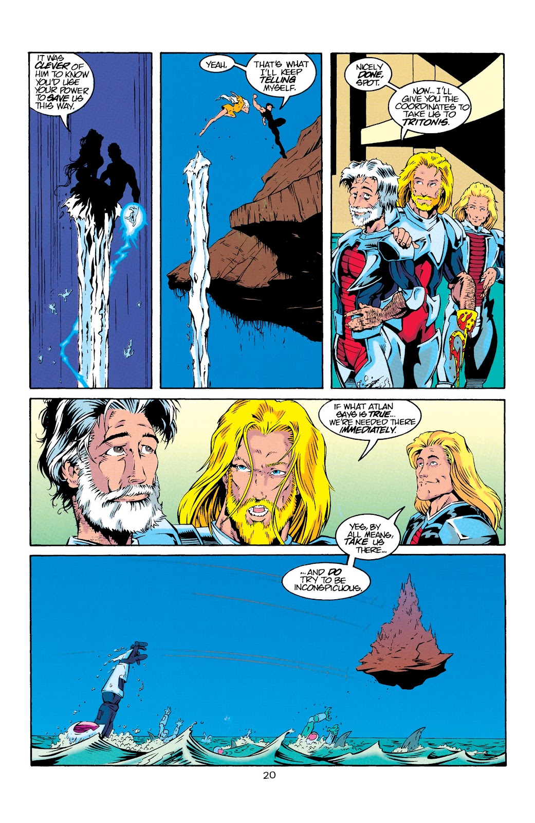 Aquaman (1994) Issue #22 #28 - English 21