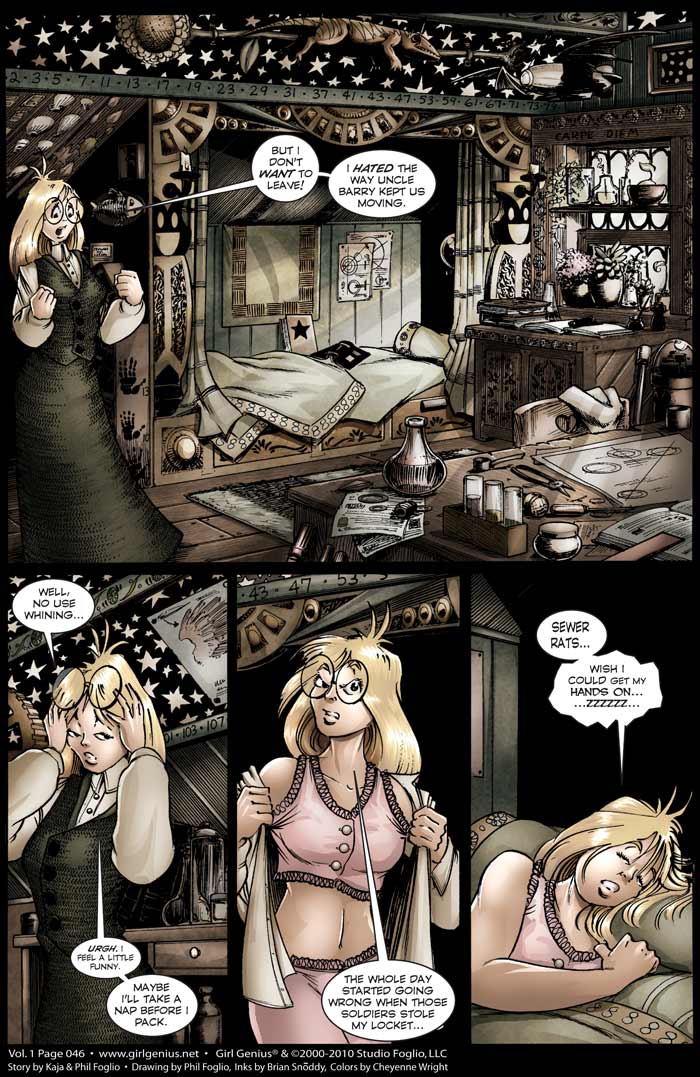 Read online Girl Genius (2002) comic -  Issue #1 - 46