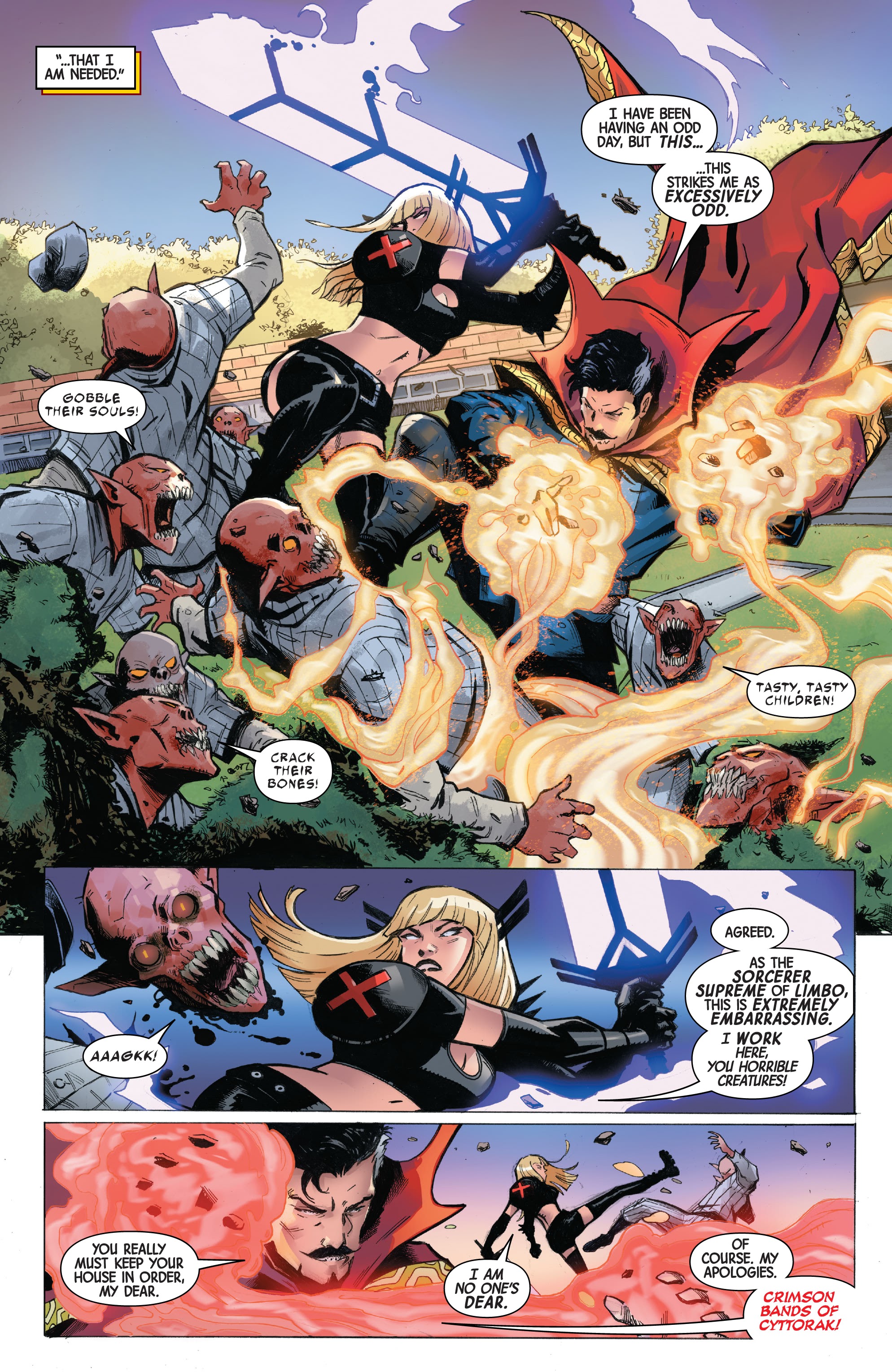 Read online Death of Doctor Strange comic -  Issue #1 - 18