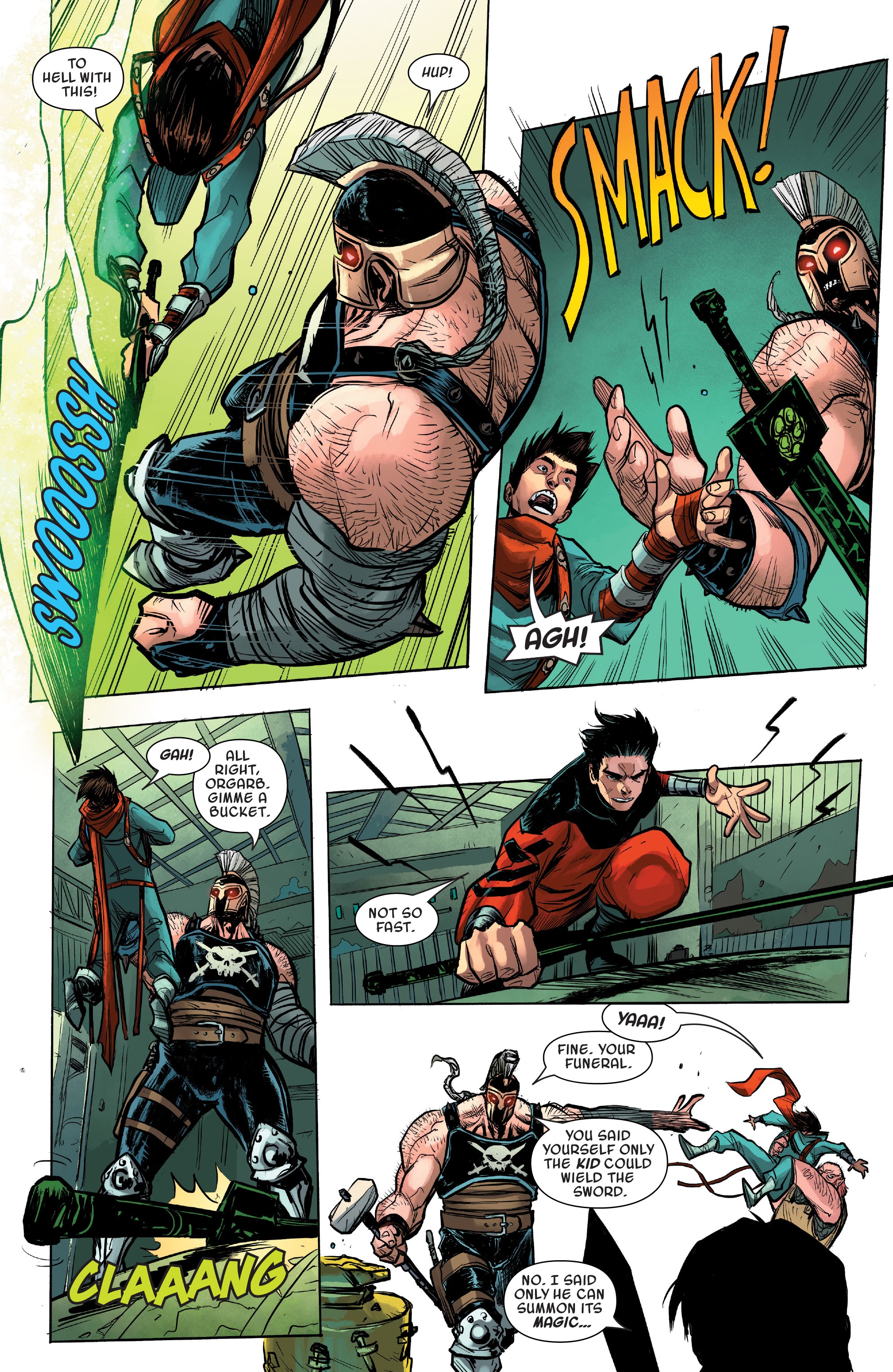 Read online Aero & Sword Master: Origins And Odysseys comic -  Issue # TPB - 98