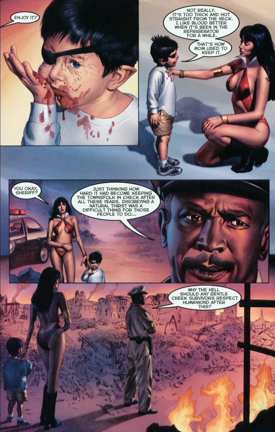 Read online Vampirella (2001) comic -  Issue #3 - 20